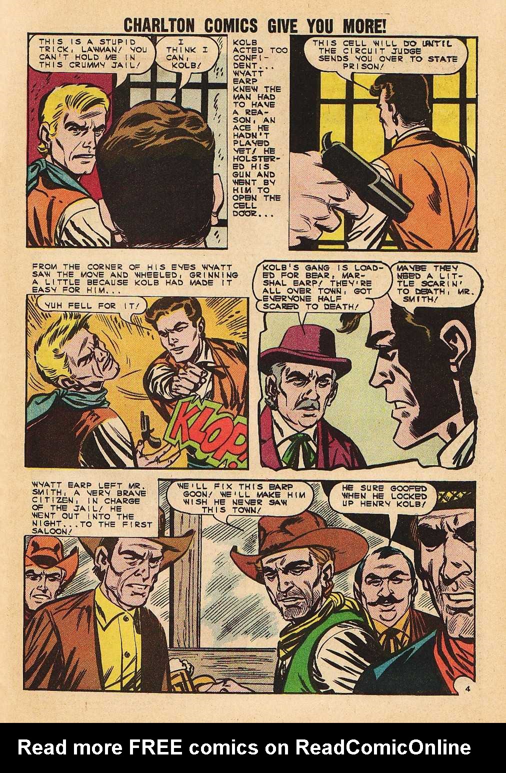 Read online Wyatt Earp Frontier Marshal comic -  Issue #53 - 23