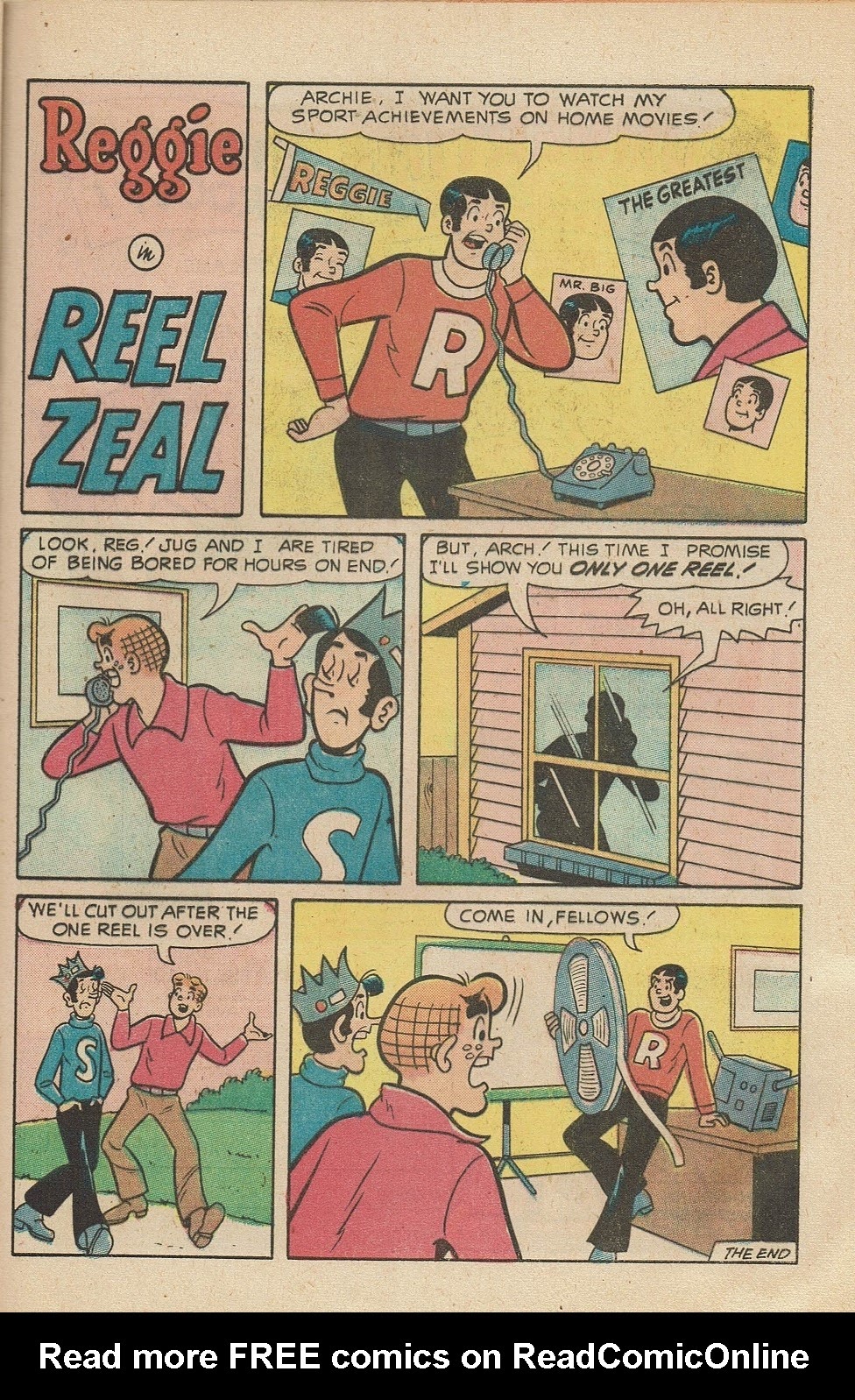 Read online Reggie's Wise Guy Jokes comic -  Issue #22 - 32