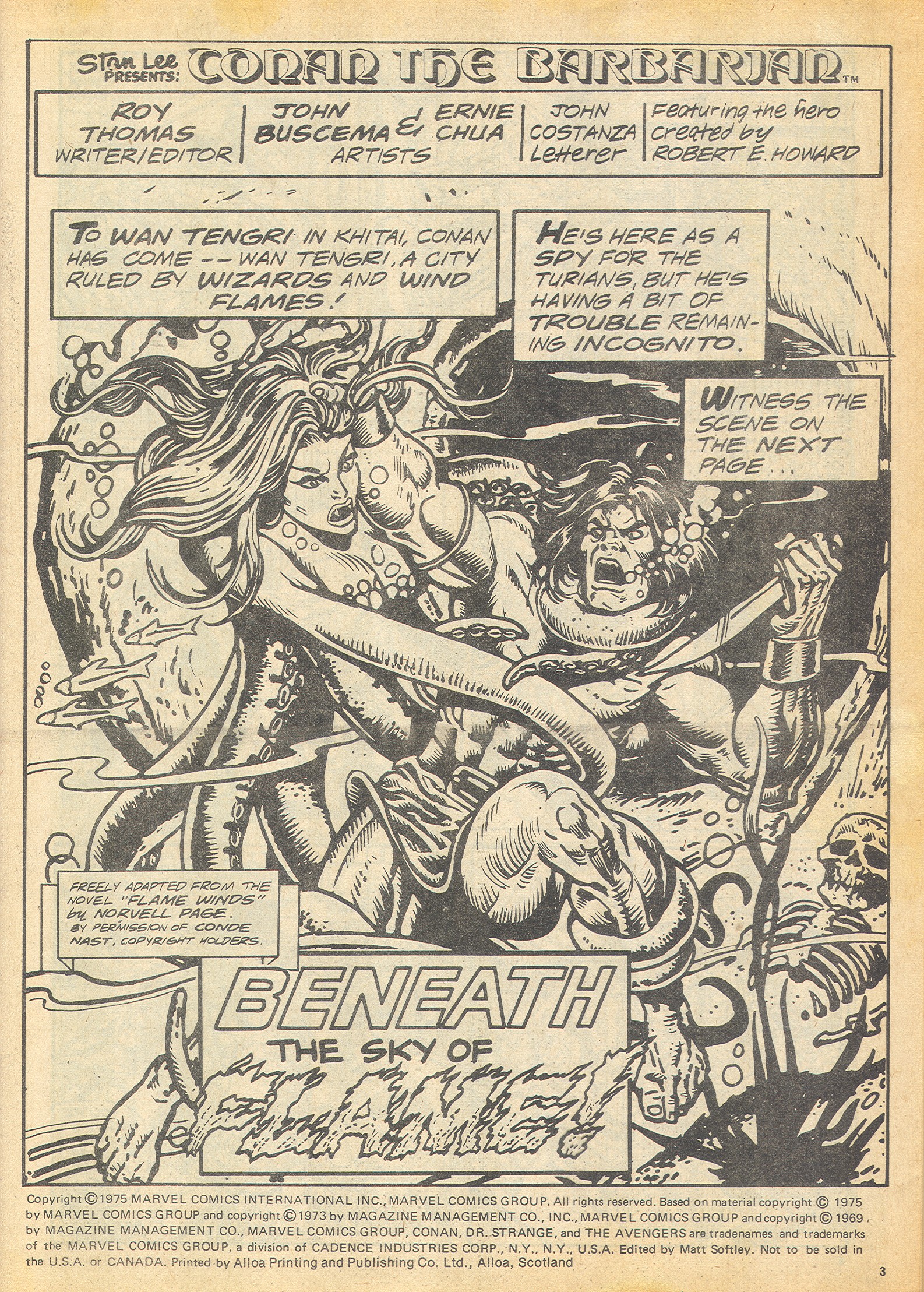 Read online The Avengers (1973) comic -  Issue #121 - 3