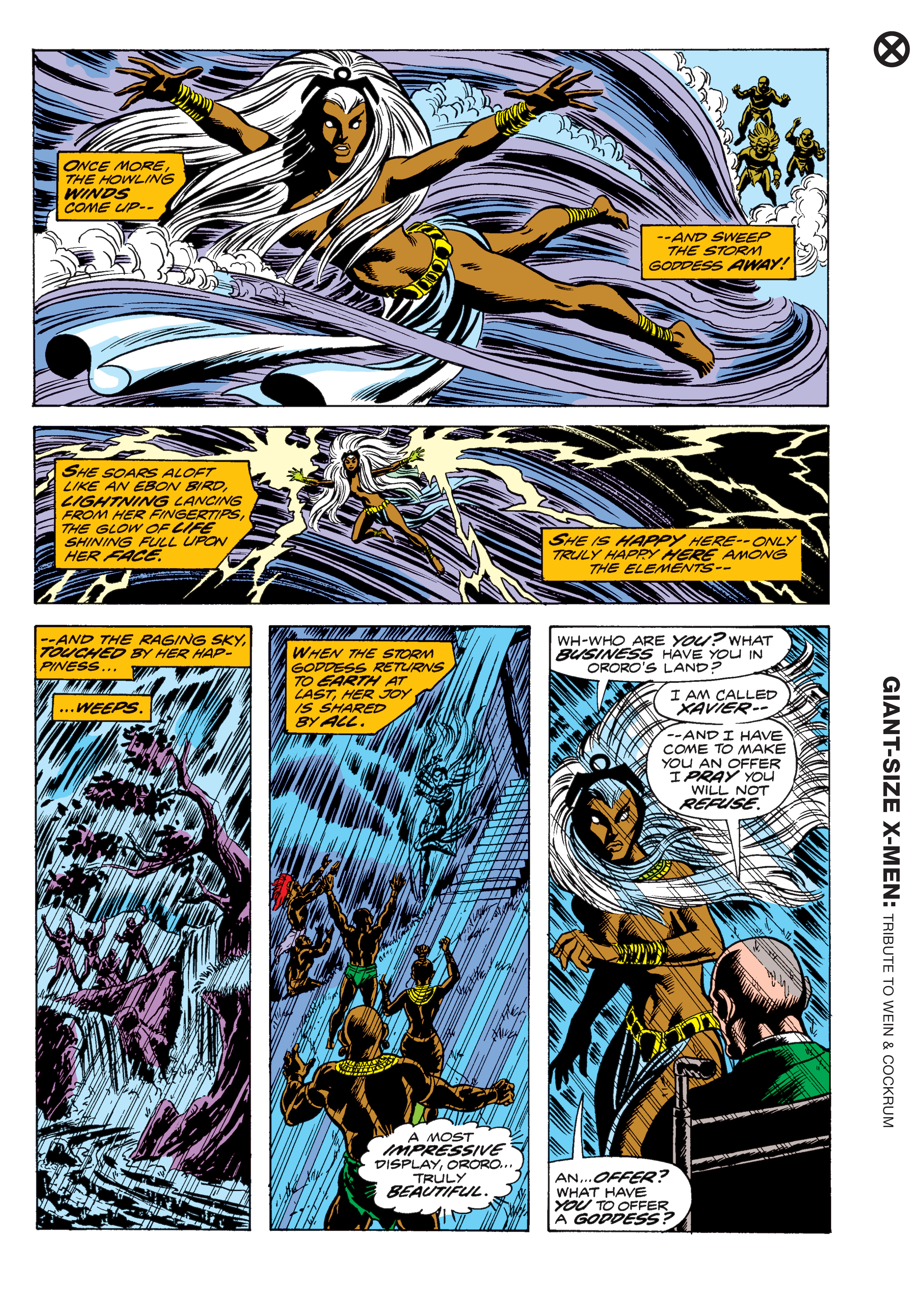 Read online Giant-Size X-Men: Tribute To Wein & Cockrum Gallery Edition comic -  Issue # TPB (Part 1) - 50