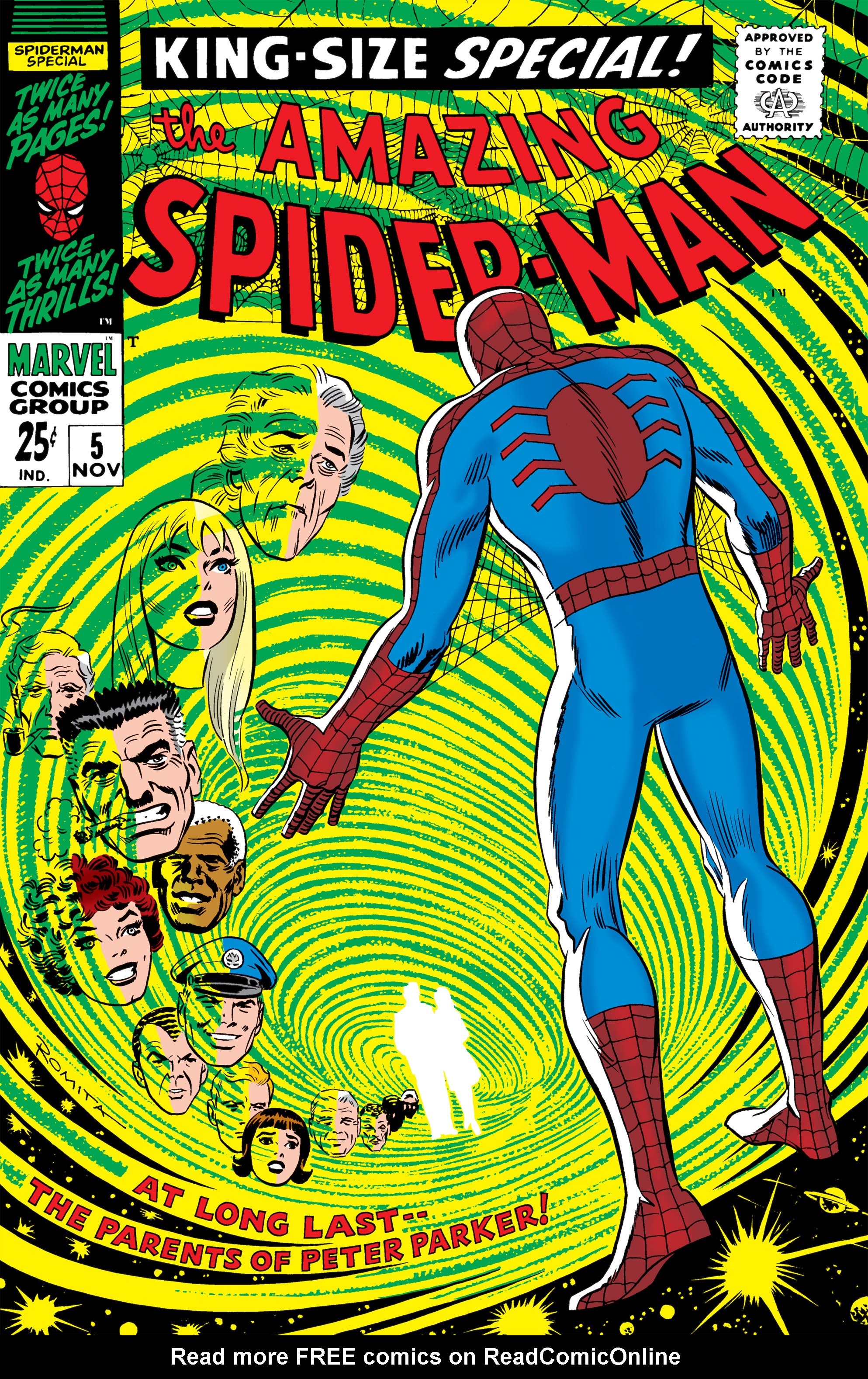 Read online The Amazing Spider-Man (1963) comic -  Issue # _Annual 5 - 1