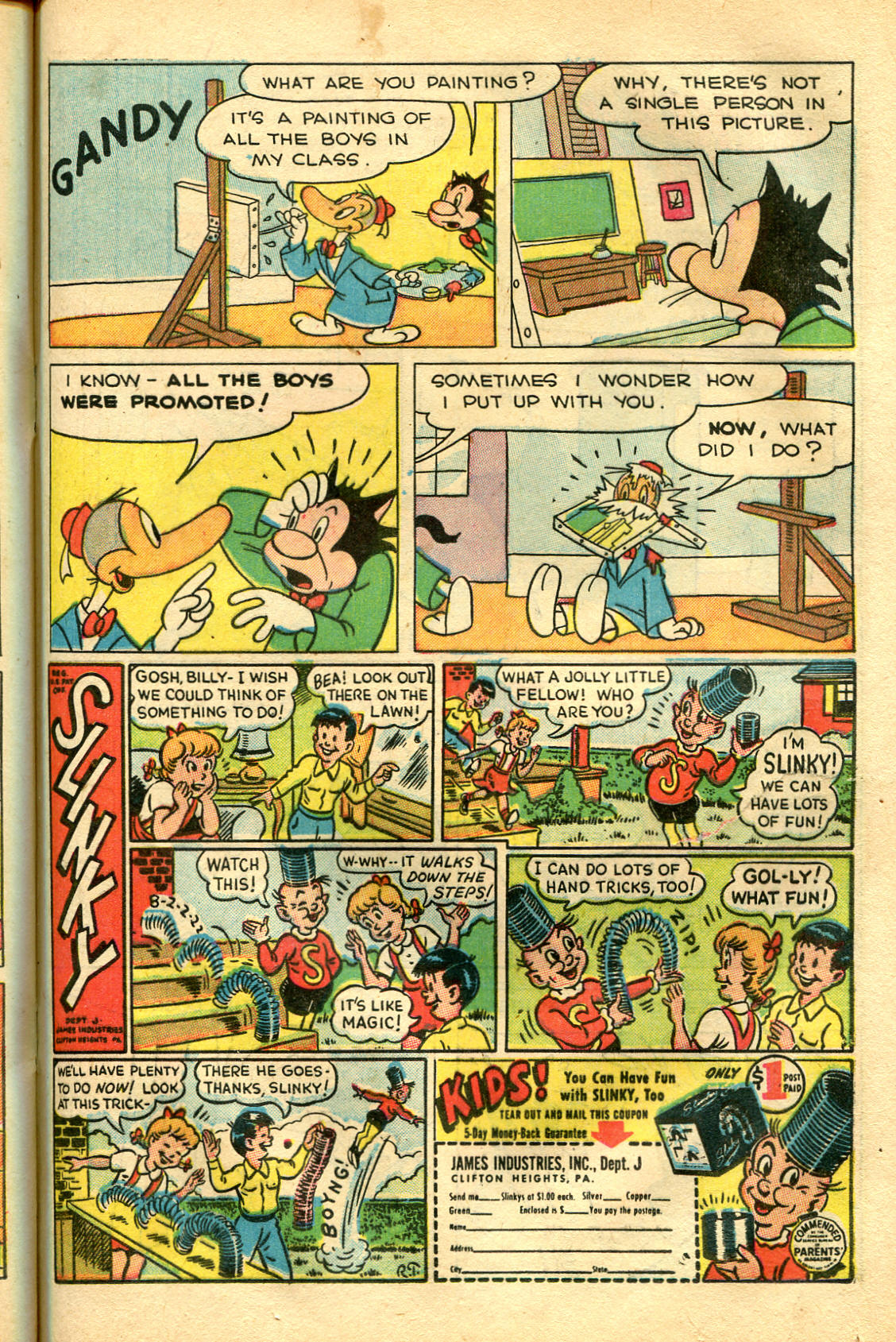 Read online Paul Terry's Mighty Mouse Comics comic -  Issue #43 - 53