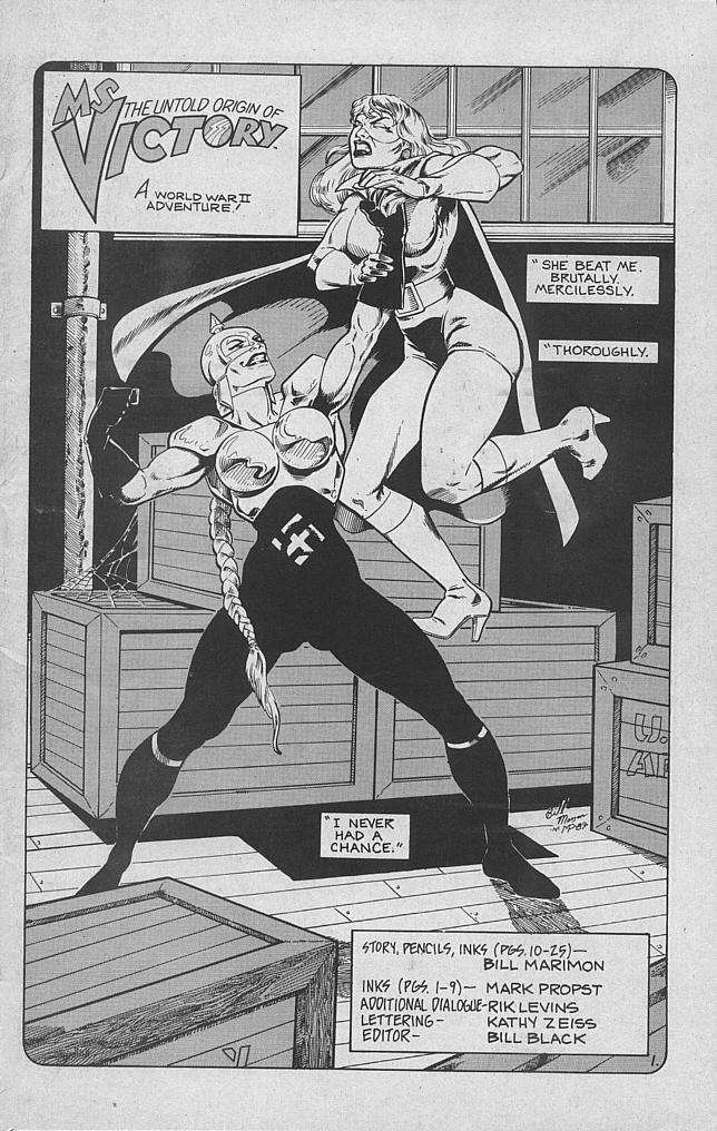 Read online Untold Origin Of Ms. Victory comic -  Issue # Full - 3