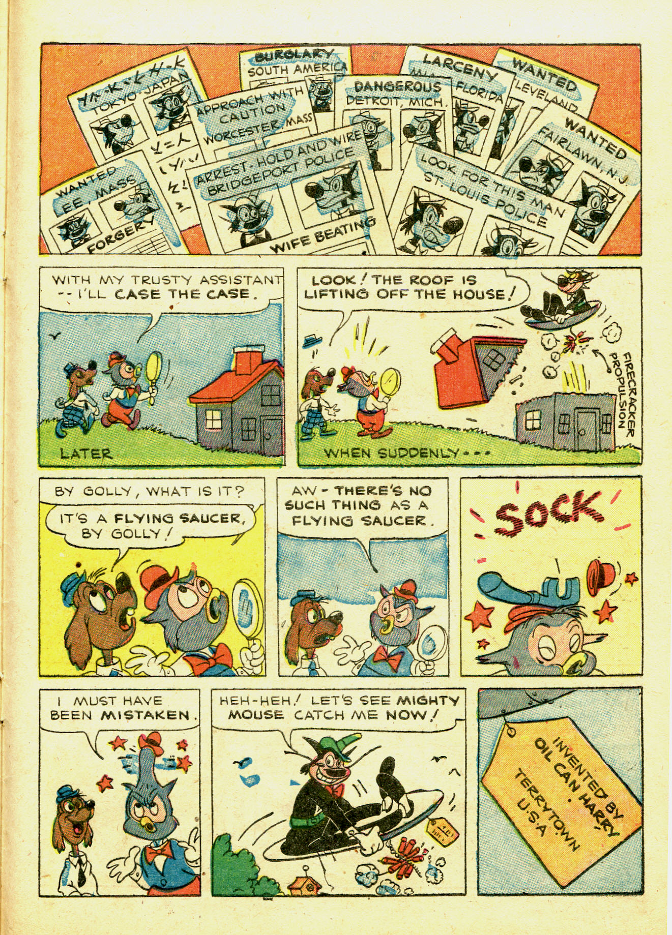 Read online Paul Terry's Mighty Mouse Comics comic -  Issue #30 - 29