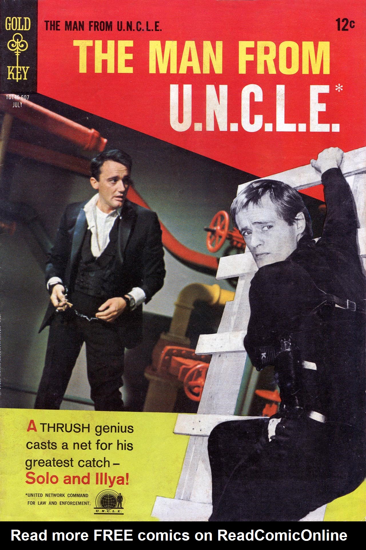 Read online The Man From U.N.C.L.E. comic -  Issue #7 - 2