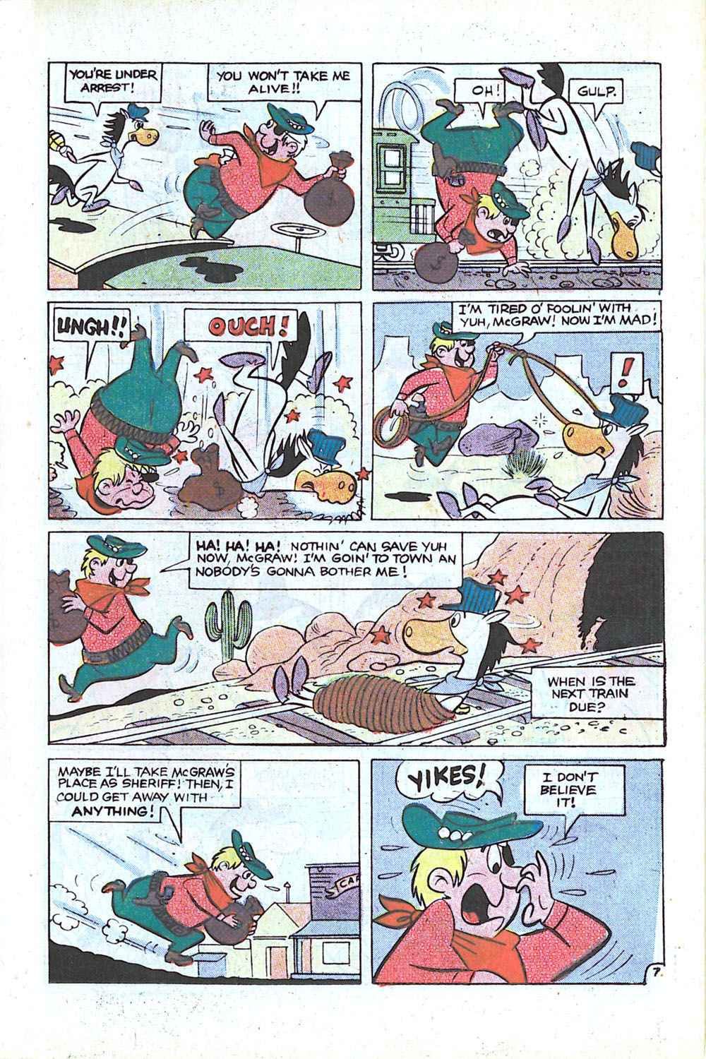 Read online Quick Draw McGraw comic -  Issue #8 - 12
