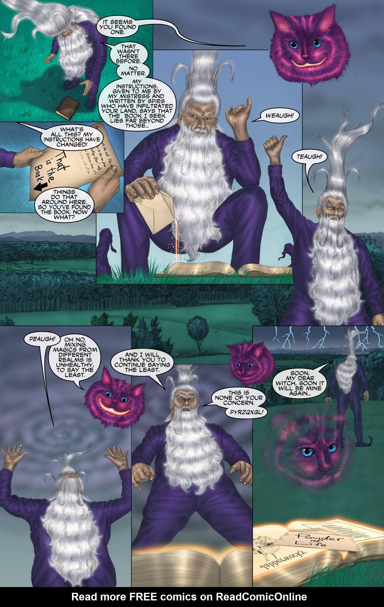 Read online The Oz/Wonderland Chronicles comic -  Issue #0 - 10