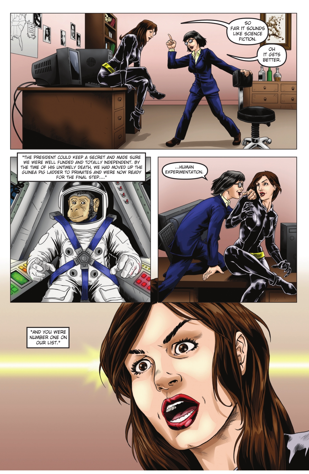 Read online The Secret Lives of Julie Newmar comic -  Issue #1 - 8