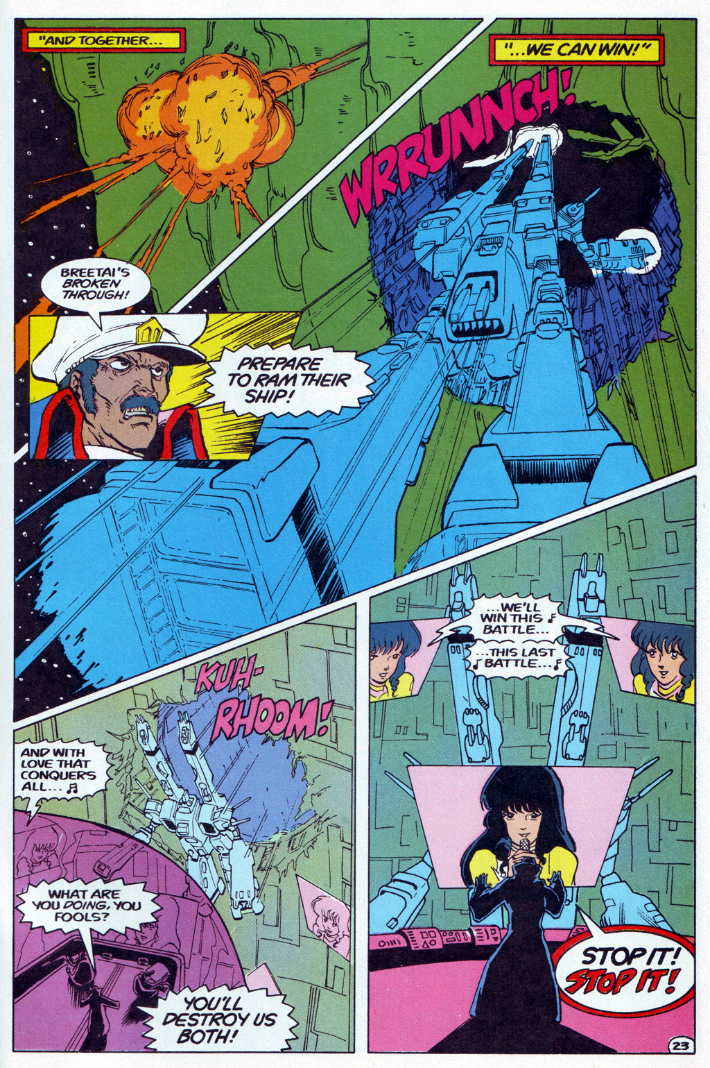 Read online Robotech The Macross Saga comic -  Issue #27 - 25