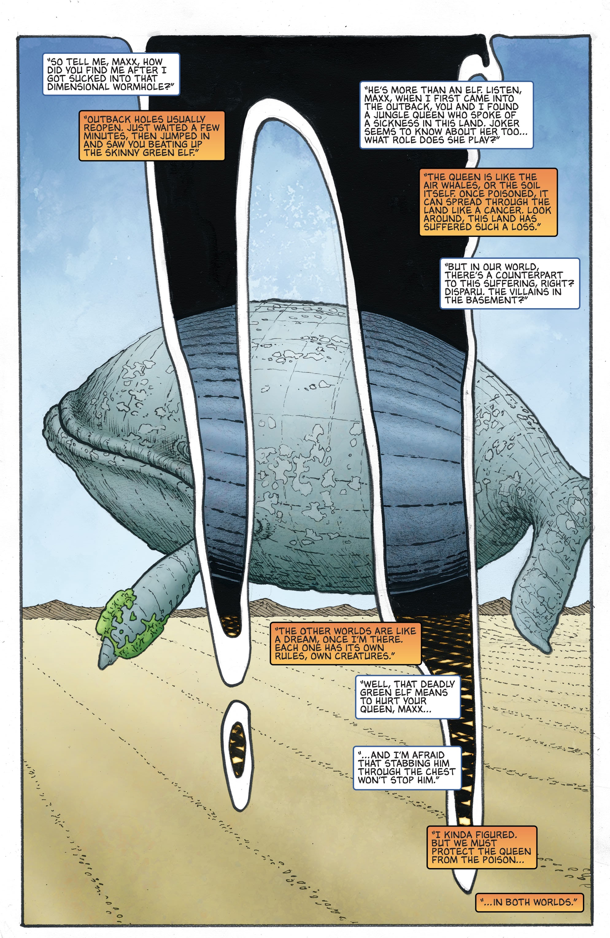 Read online Batman/The Maxx: Arkham Dreams comic -  Issue # _The Lost Year Compendium - 32