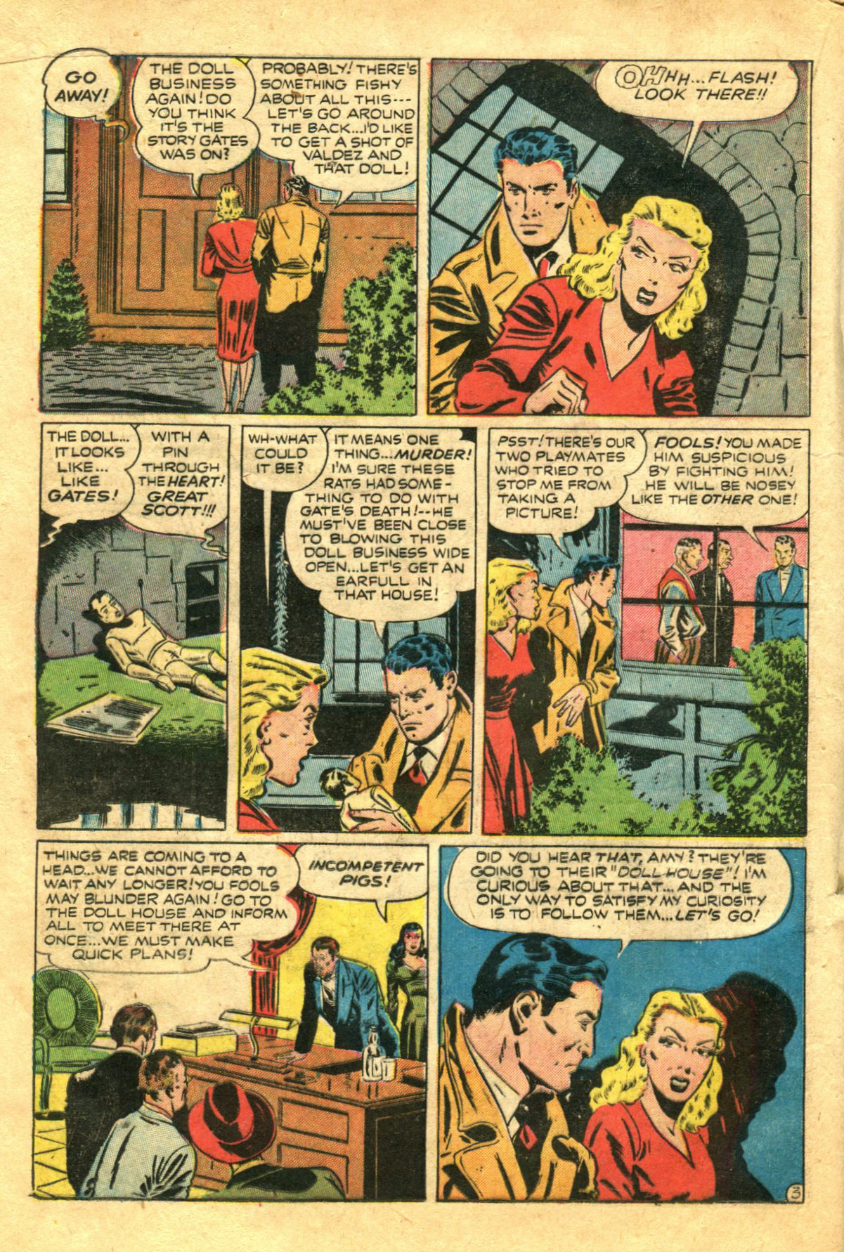 Read online The Saint (1947) comic -  Issue #7 - 20