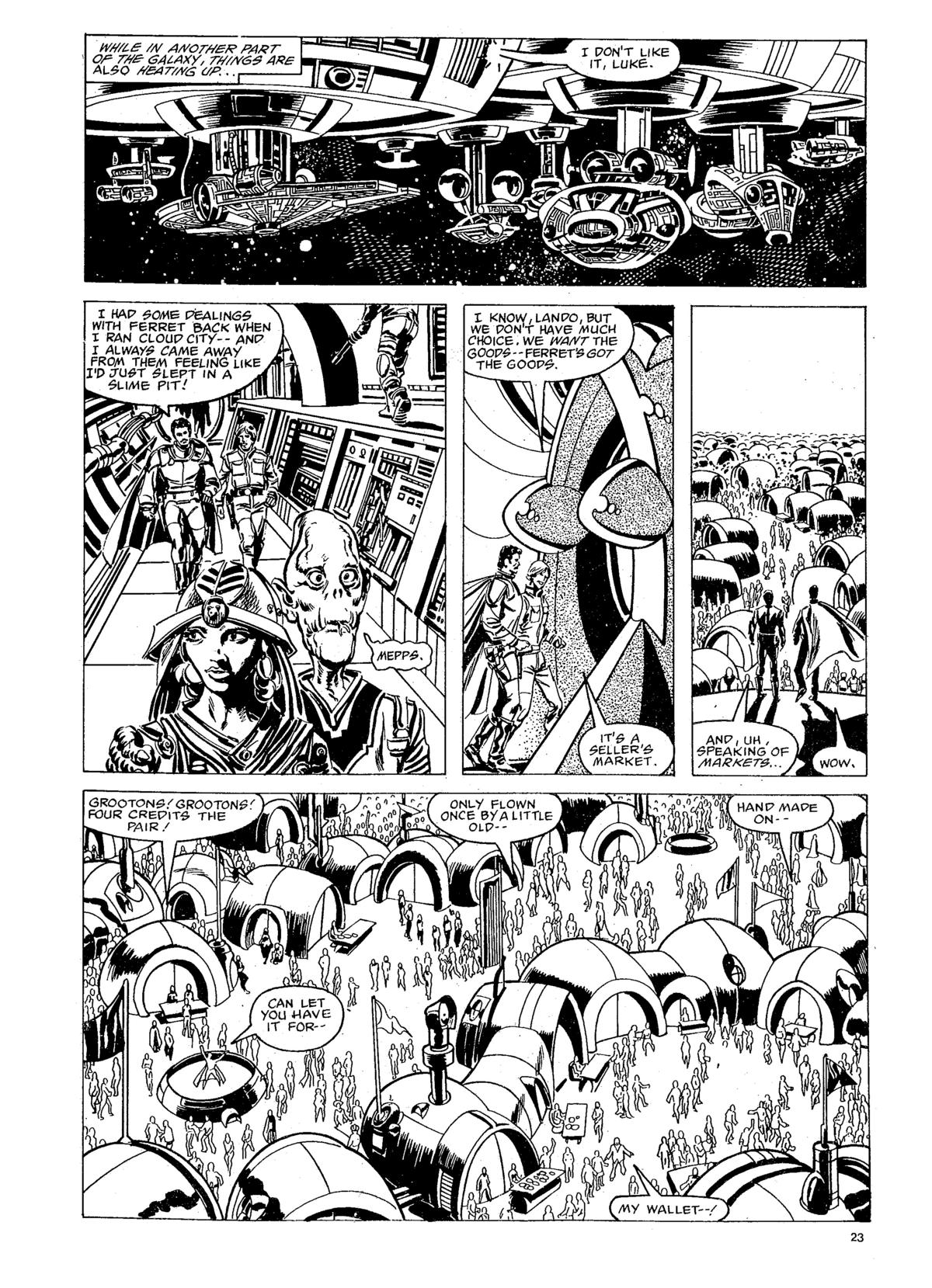 Read online Star Wars: The Empire Strikes Back comic -  Issue #158 - 23