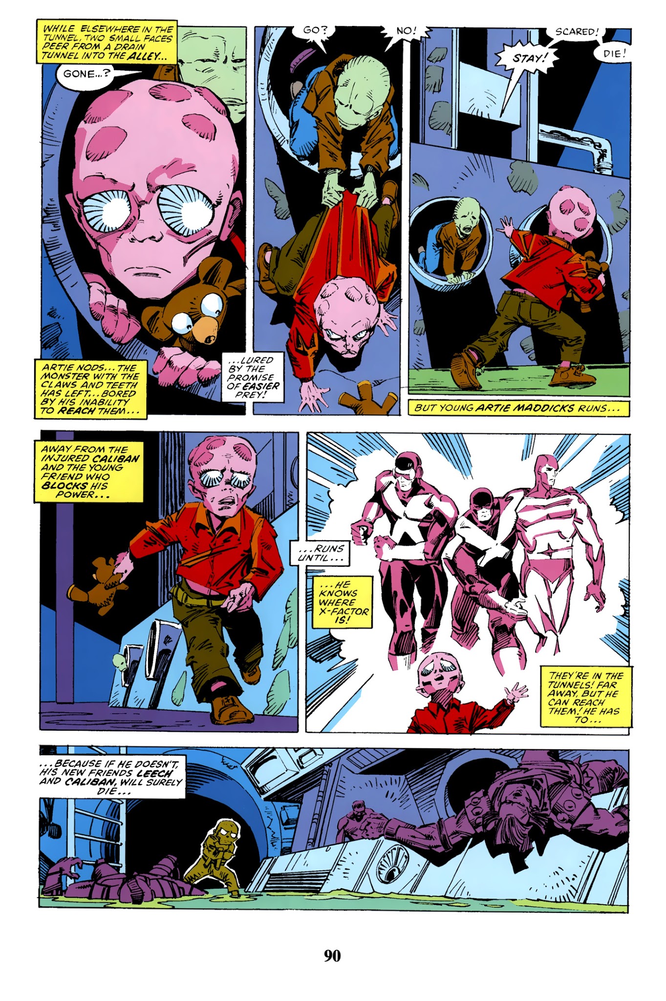 Read online X-Men: Mutant Massacre comic -  Issue # TPB - 89