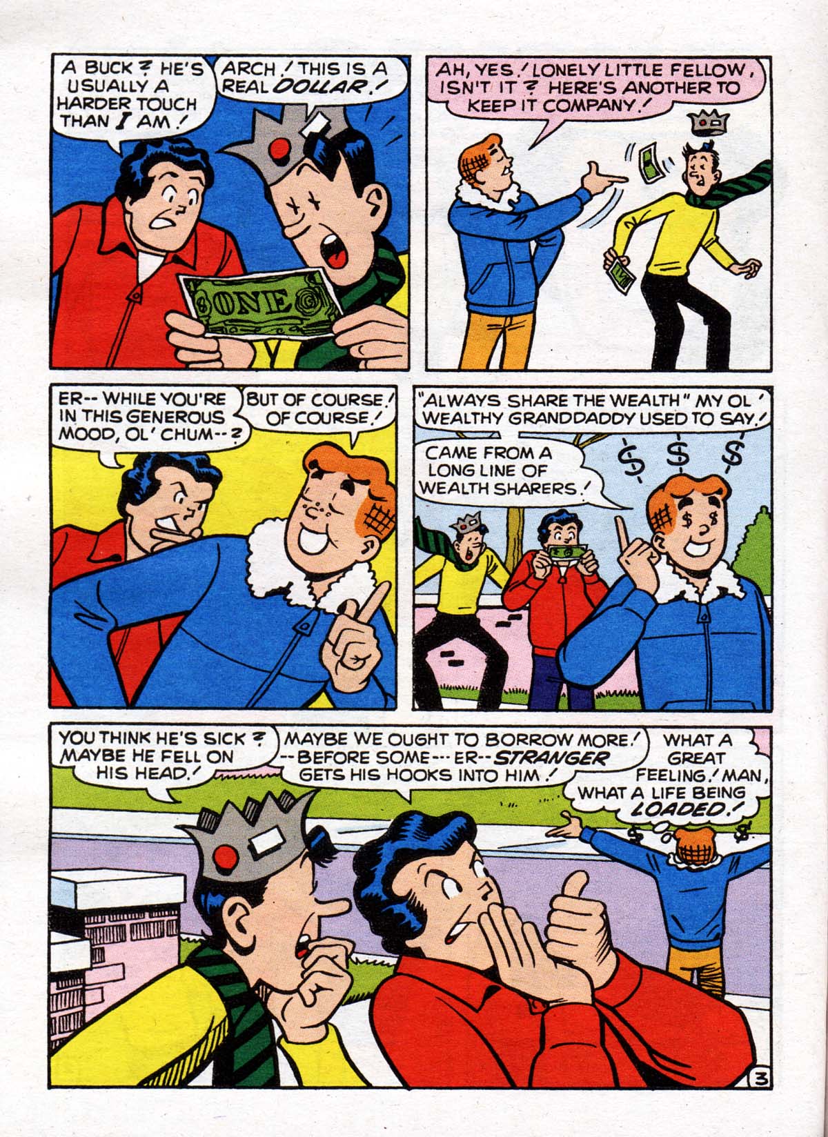 Read online Archie's Double Digest Magazine comic -  Issue #140 - 121