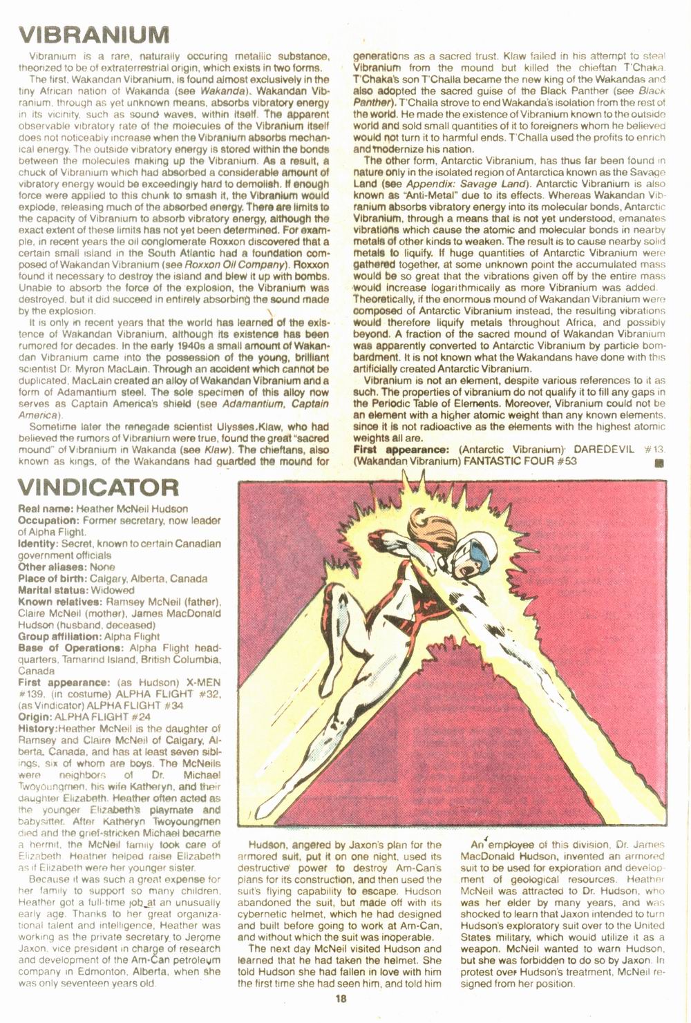 Read online The Official Handbook of the Marvel Universe Deluxe Edition comic -  Issue #14 - 20