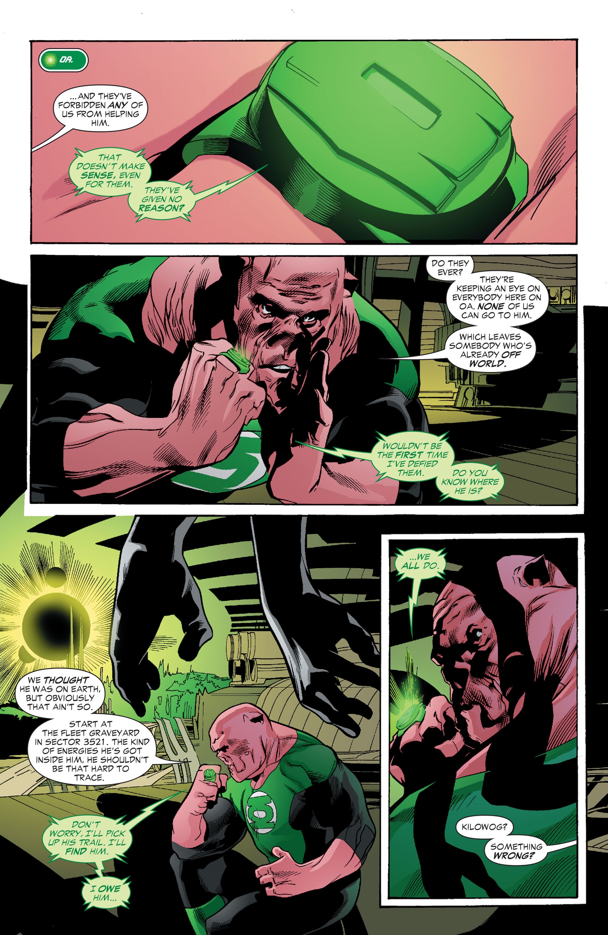 Read online Ion: Guardian of the Universe comic -  Issue #3 - 2