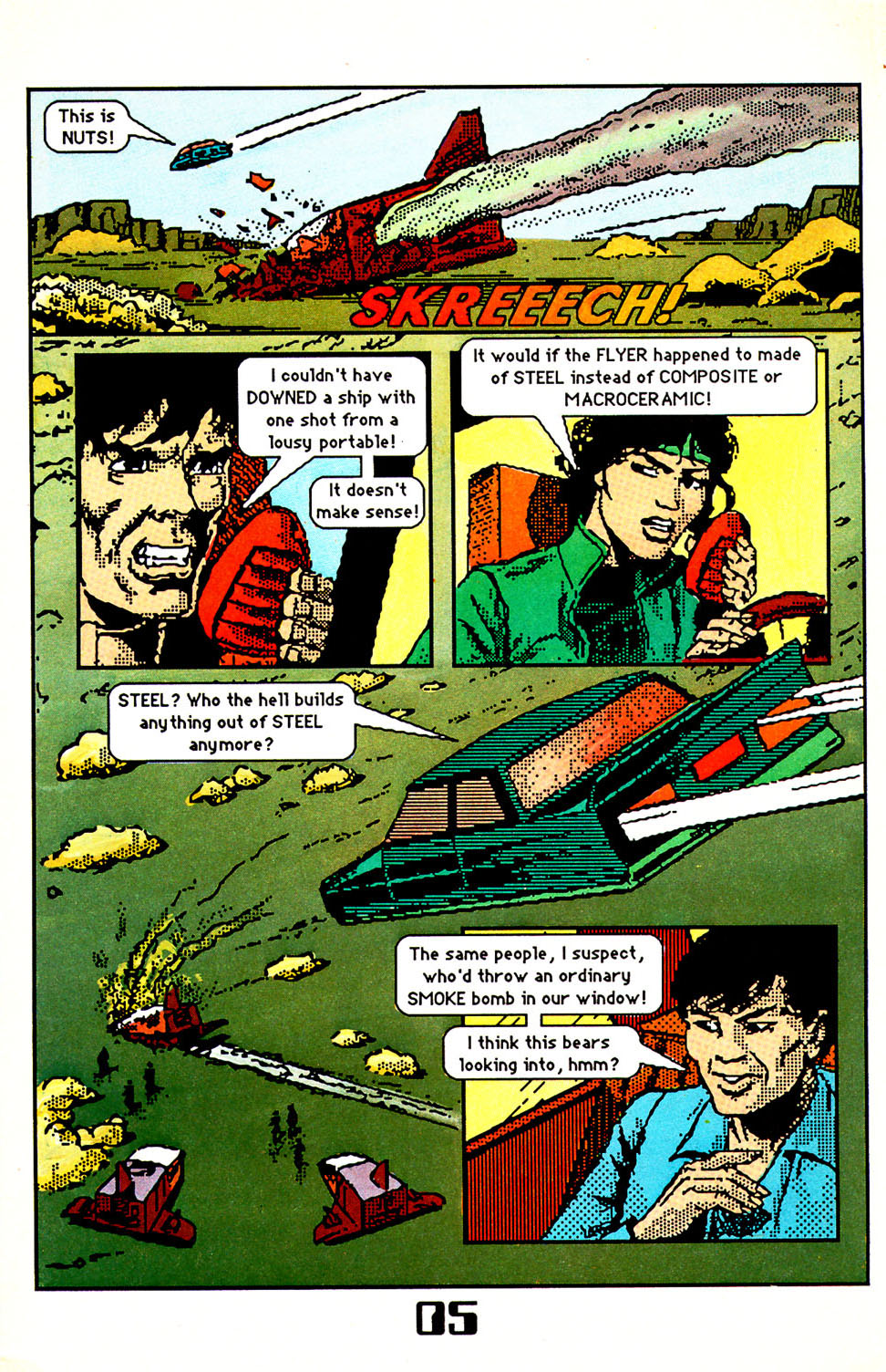 Read online Shatter comic -  Issue #8 - 7