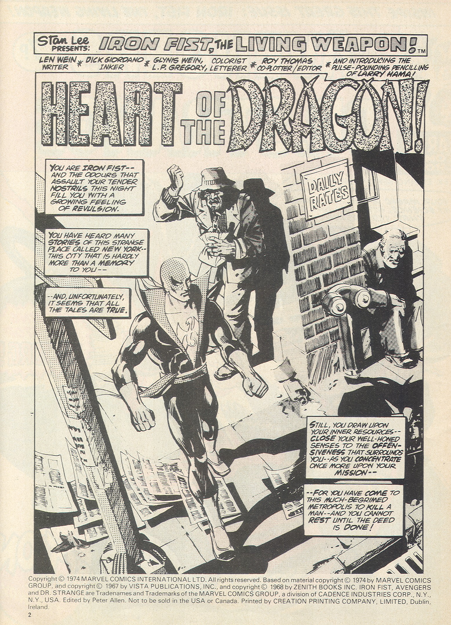 Read online The Avengers (1973) comic -  Issue #54 - 2