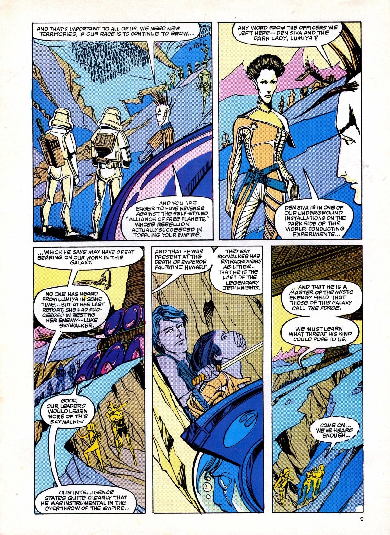 Read online Return of the Jedi comic -  Issue #105 - 9