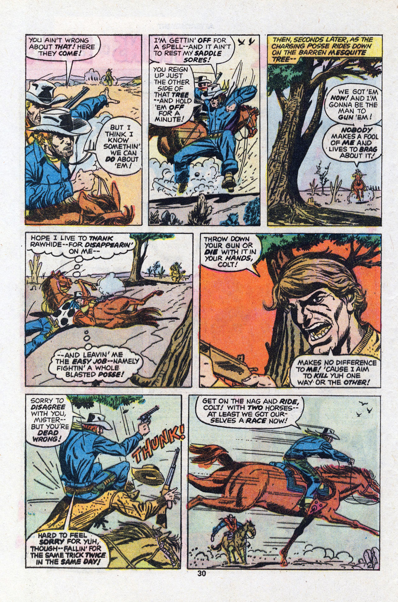 Read online Kid Colt Outlaw comic -  Issue #201 - 32