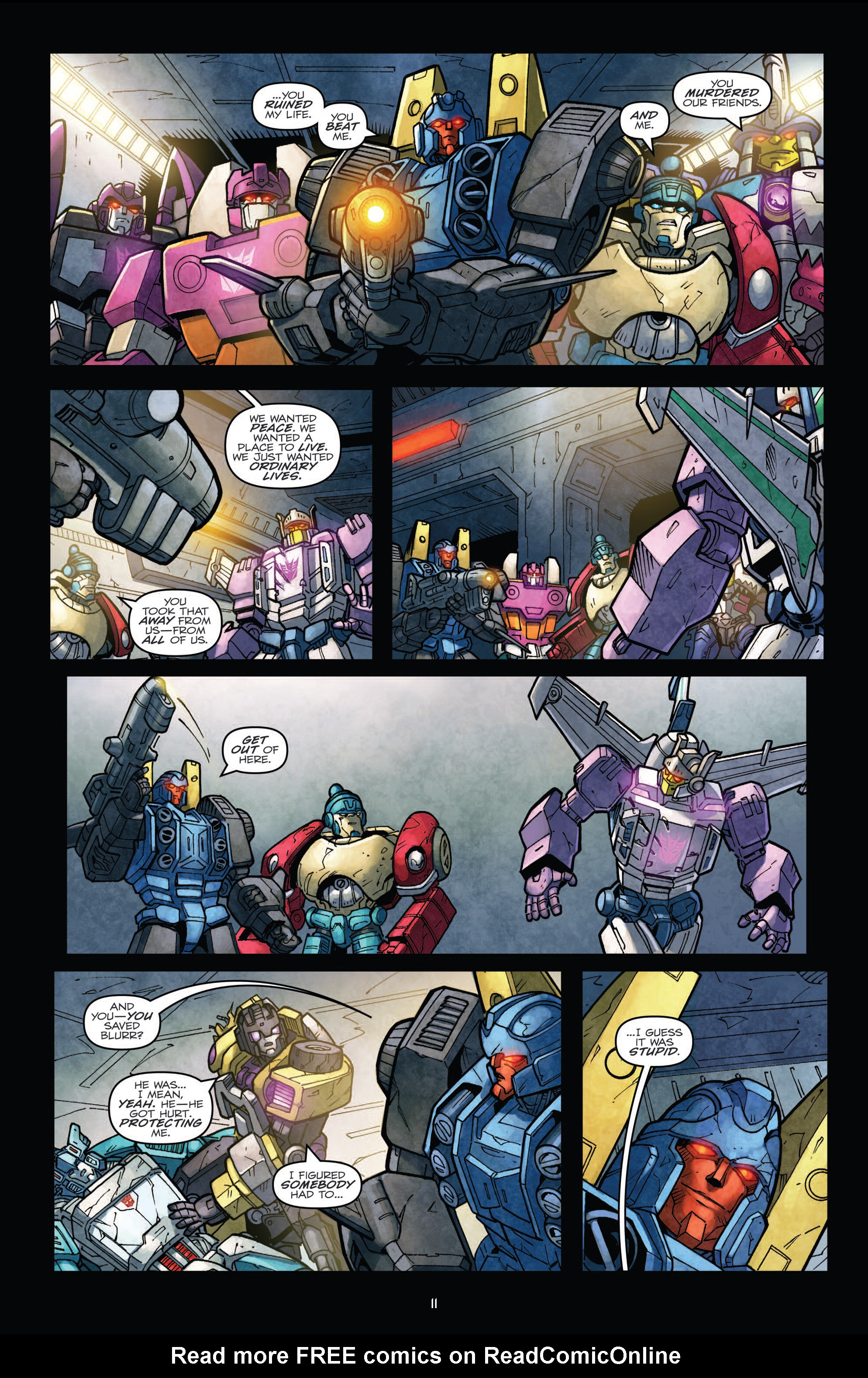 Read online Transformers: Robots In Disguise (2012) comic -  Issue #16 - 14