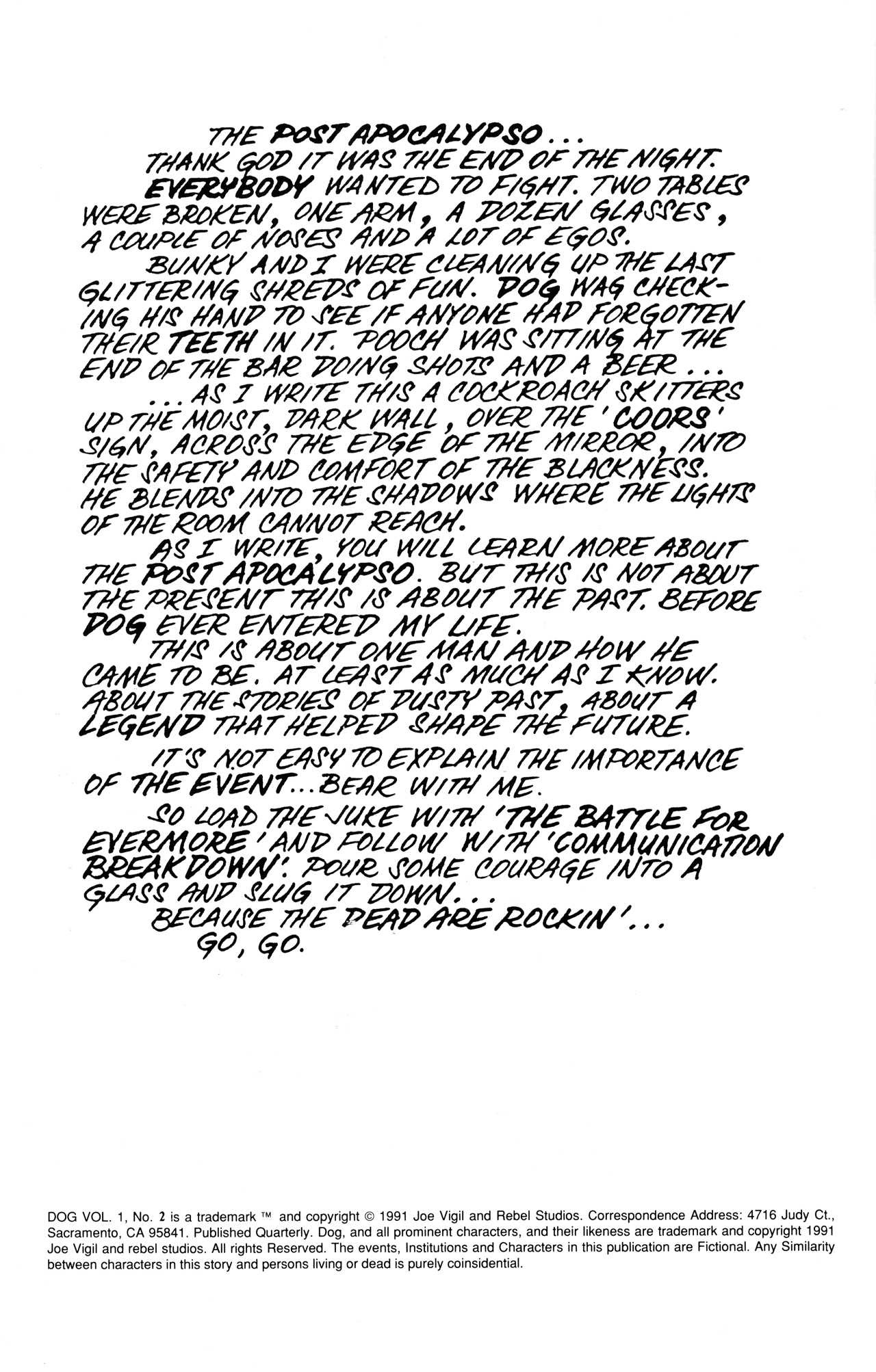 Read online Dog comic -  Issue #2 - 2