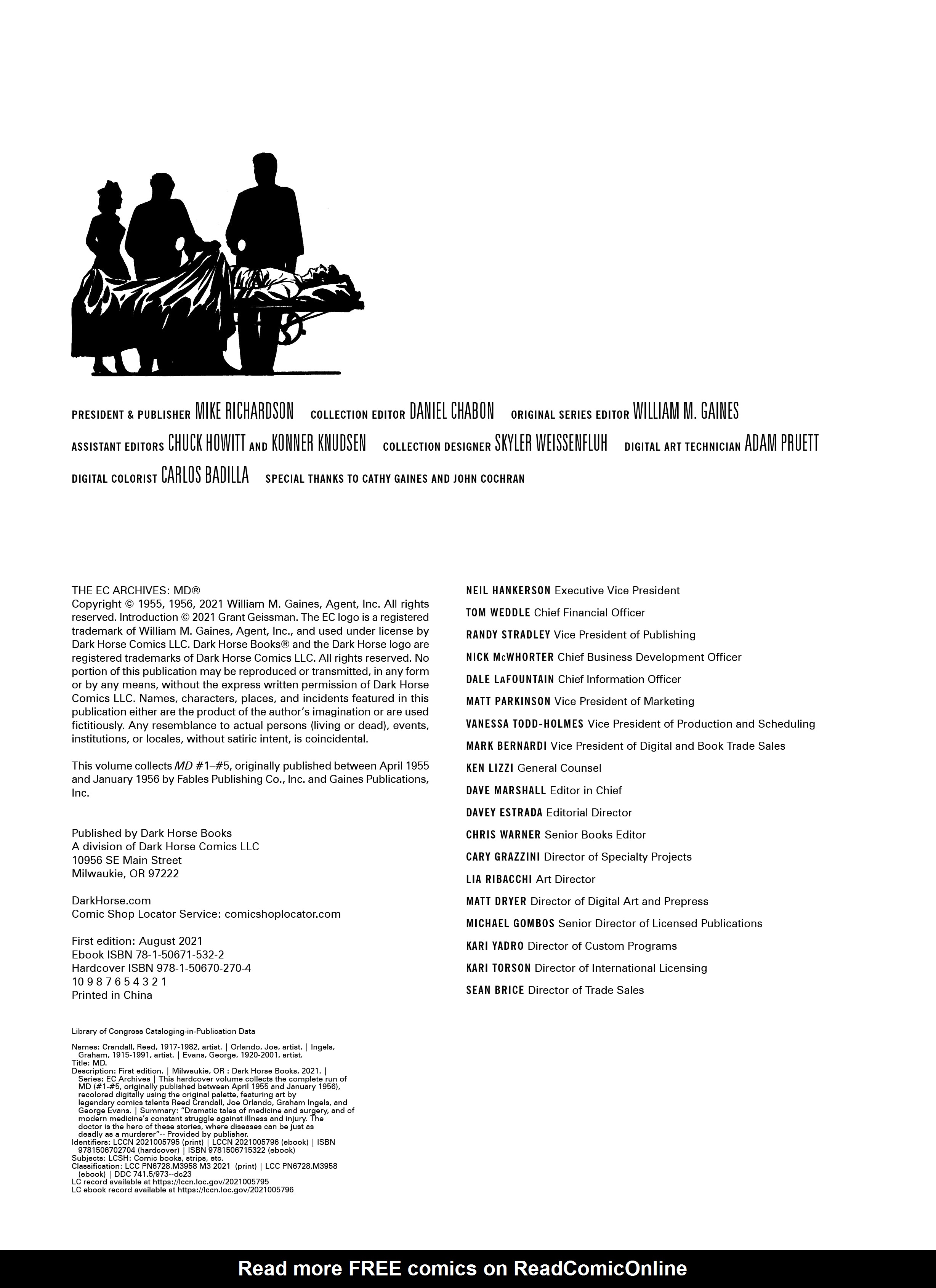 Read online M.D. comic -  Issue # _TPB (Part 1) - 6