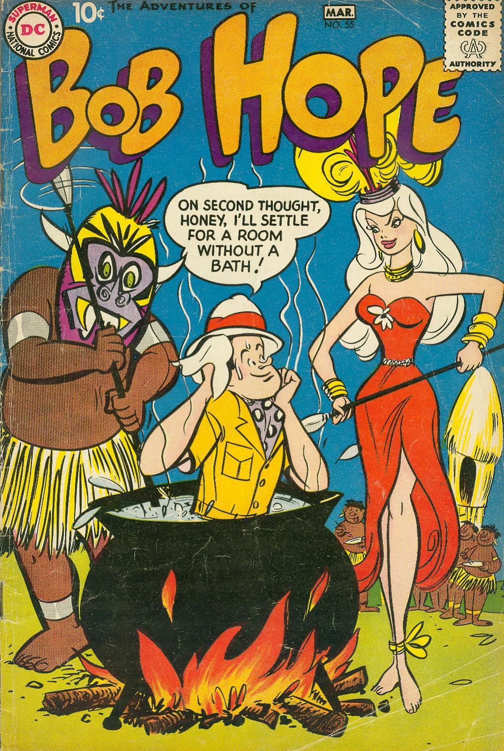 Read online The Adventures of Bob Hope comic -  Issue #55 - 1