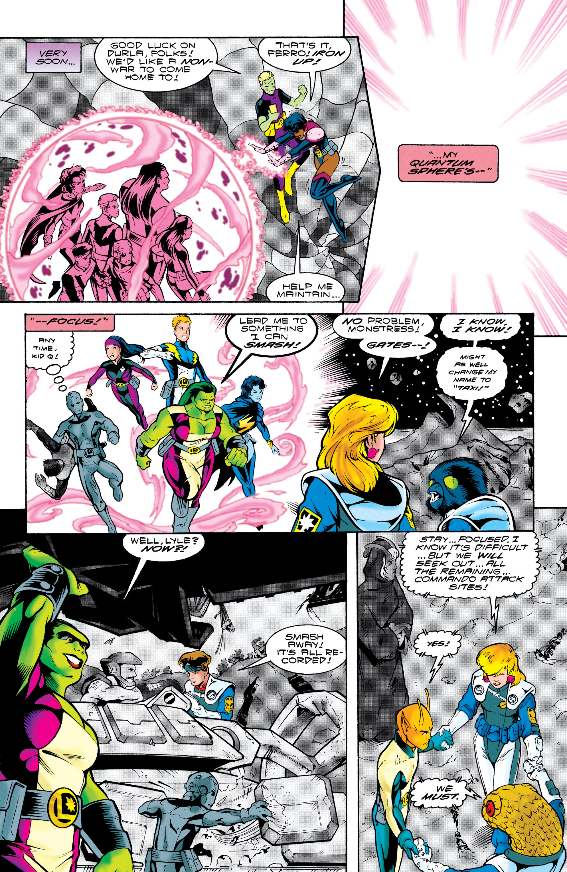 Read online Legionnaires comic -  Issue #64 - 15