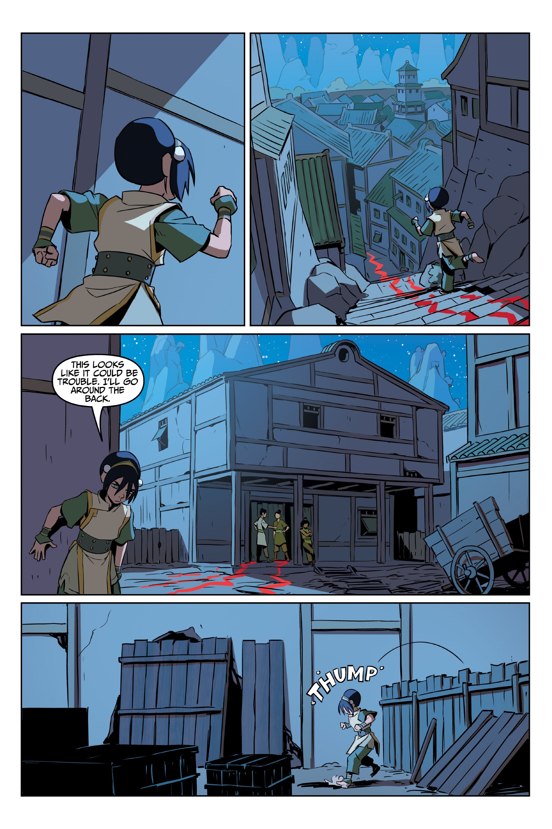 Read online Nickelodeon Avatar: The Last Airbender - Toph Beifong's Metalbending Academy comic -  Issue # TPB - 18