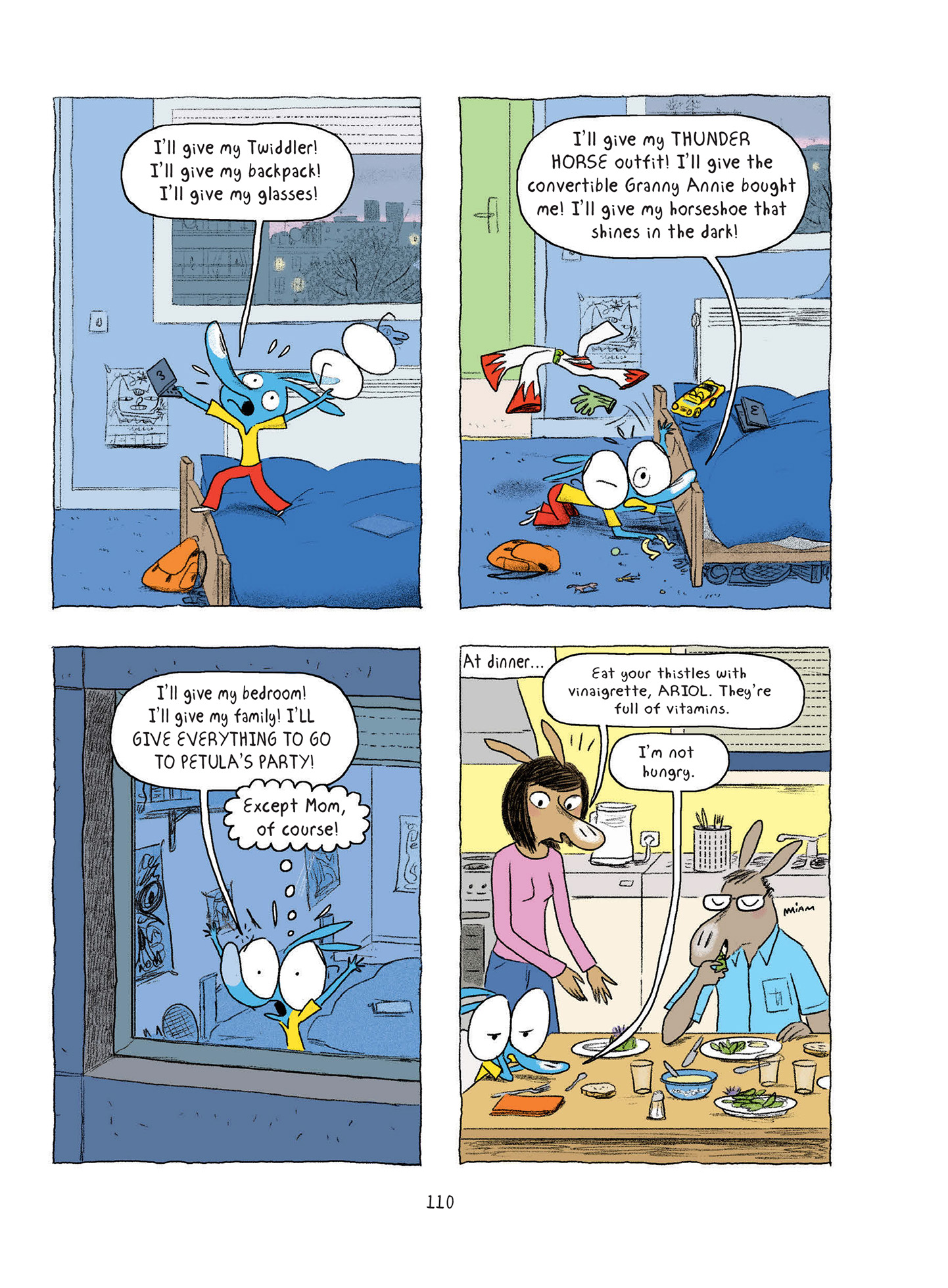Read online Ariol comic -  Issue # TPB 7 - 112