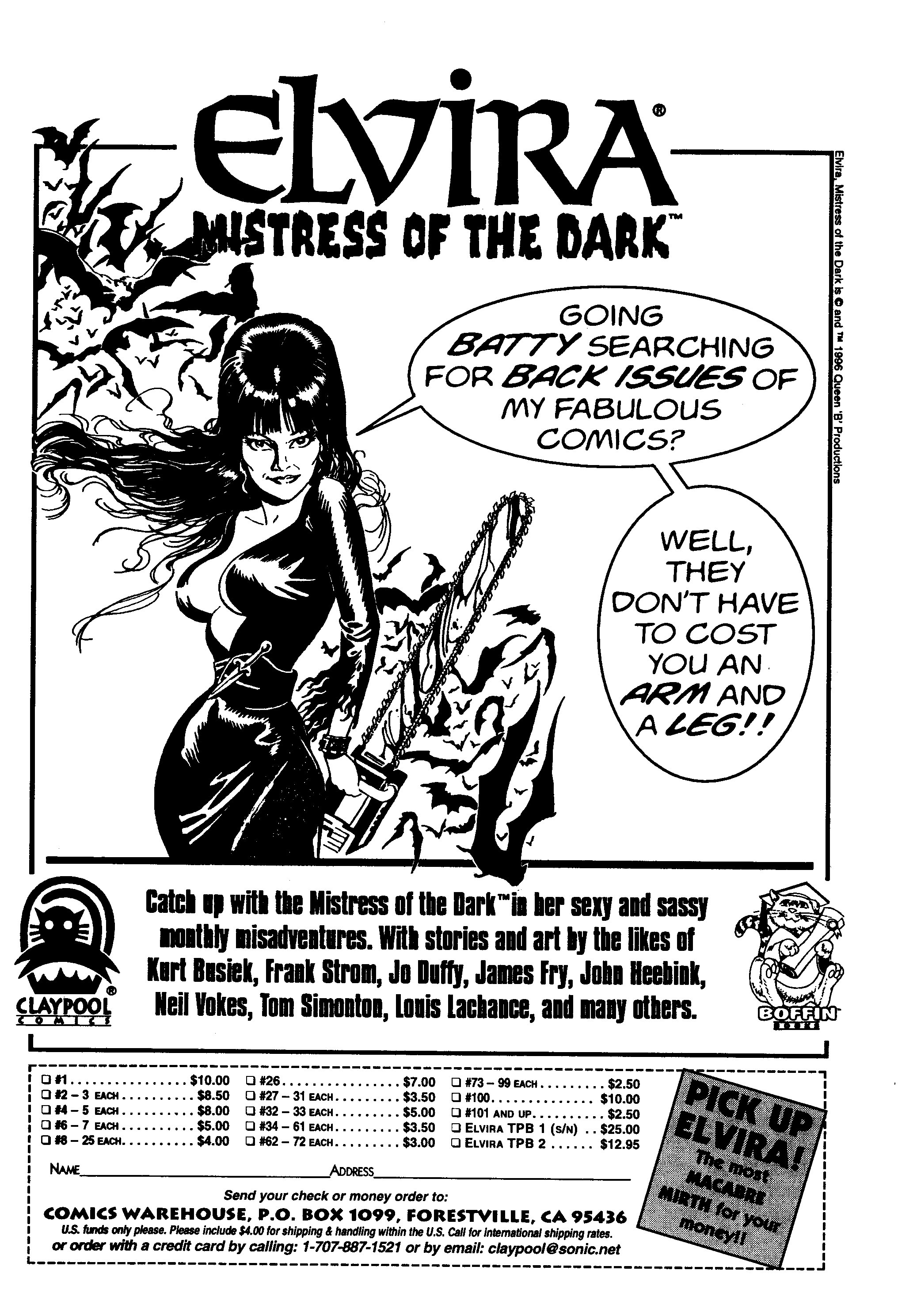 Read online Elvira, Mistress of the Dark comic -  Issue #111 - 11