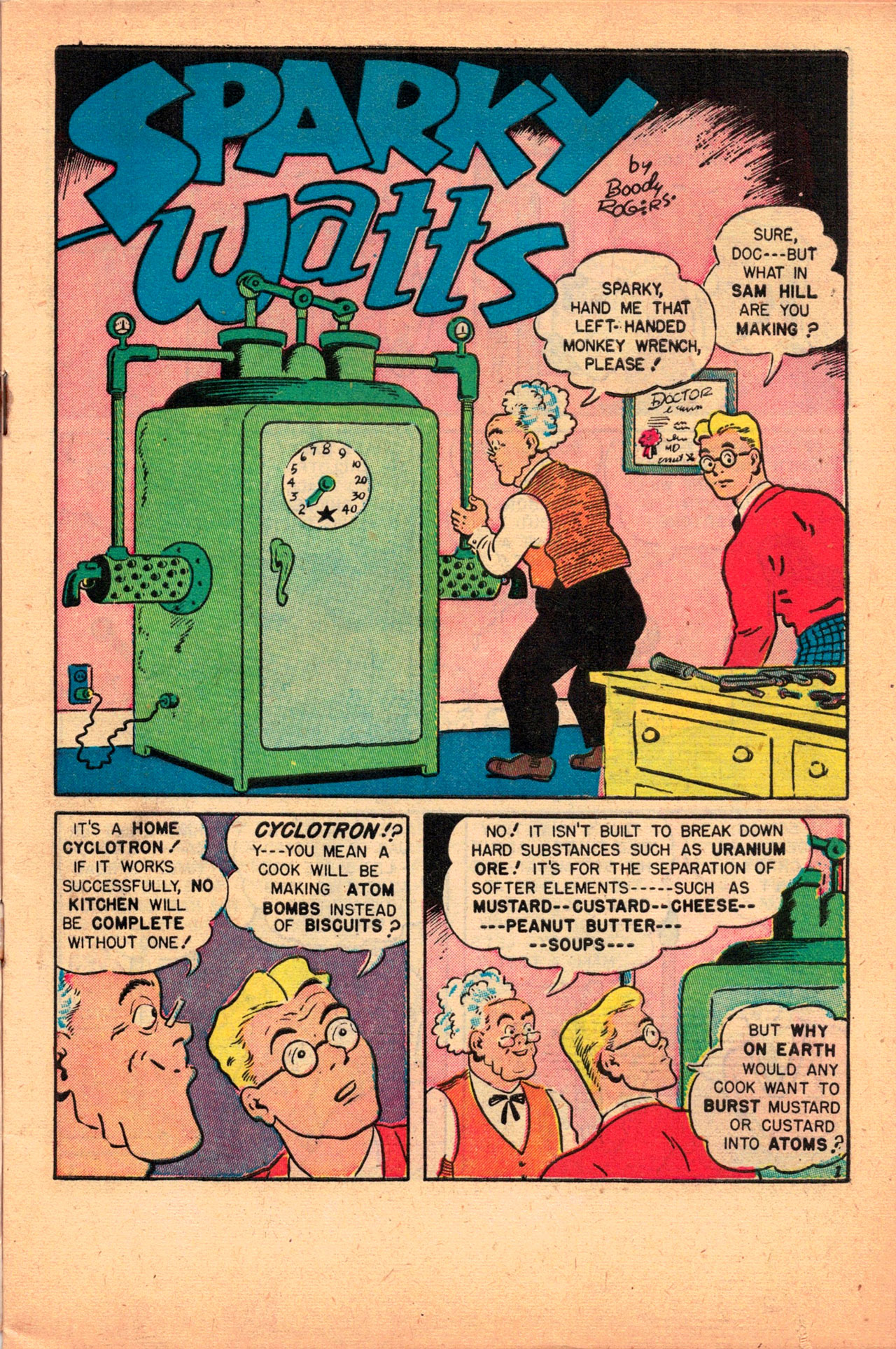 Read online Sparky Watts comic -  Issue #10 - 3