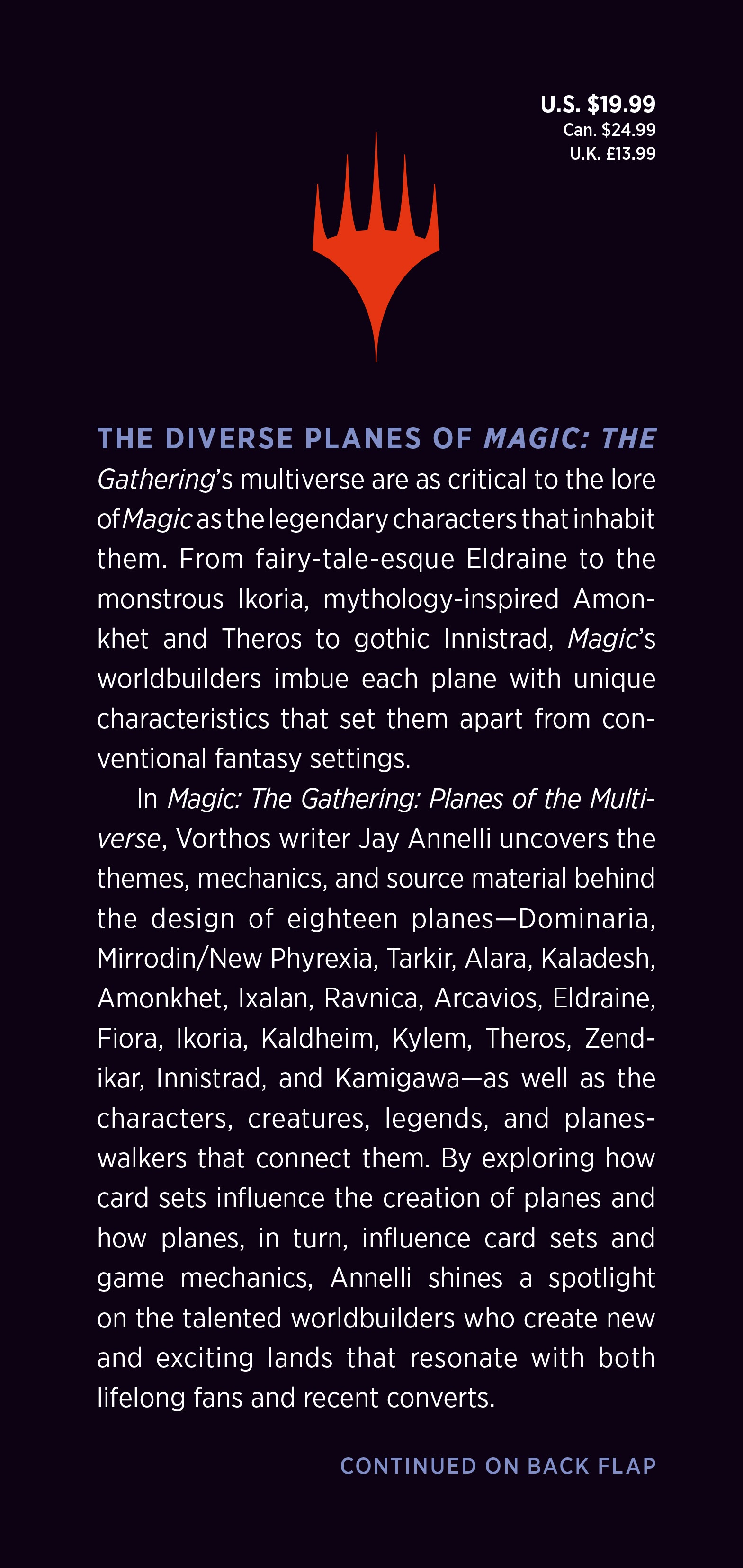 Read online Magic: The Gathering: Planes of the Multiverse: A Visual History comic -  Issue # TPB (Part 1) - 2