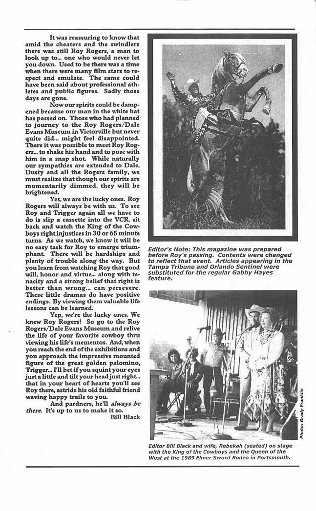 Read online Roy Rogers Western comic -  Issue #1 - 4