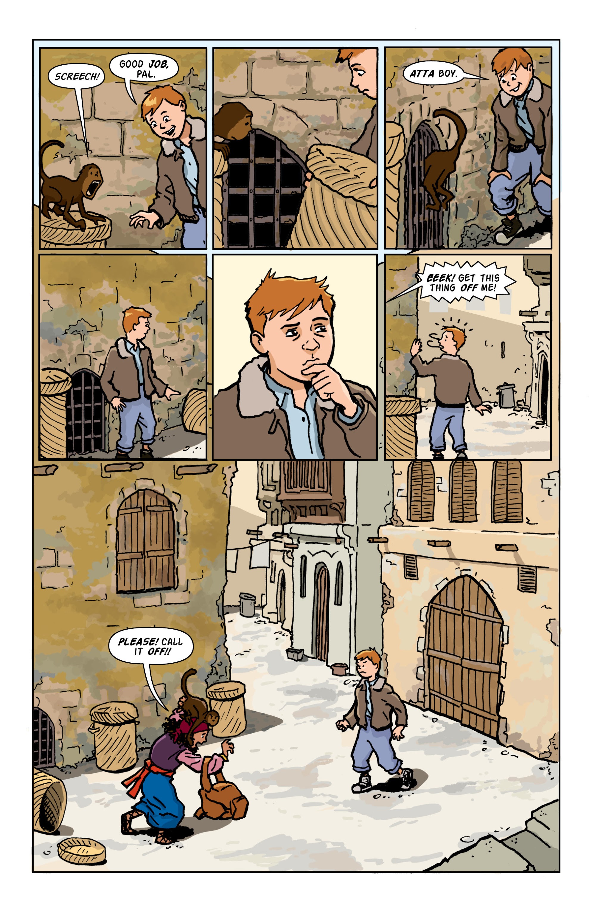 Read online Rocket Robinson and the Pharaoh's Fortune comic -  Issue # TPB (Part 1) - 35