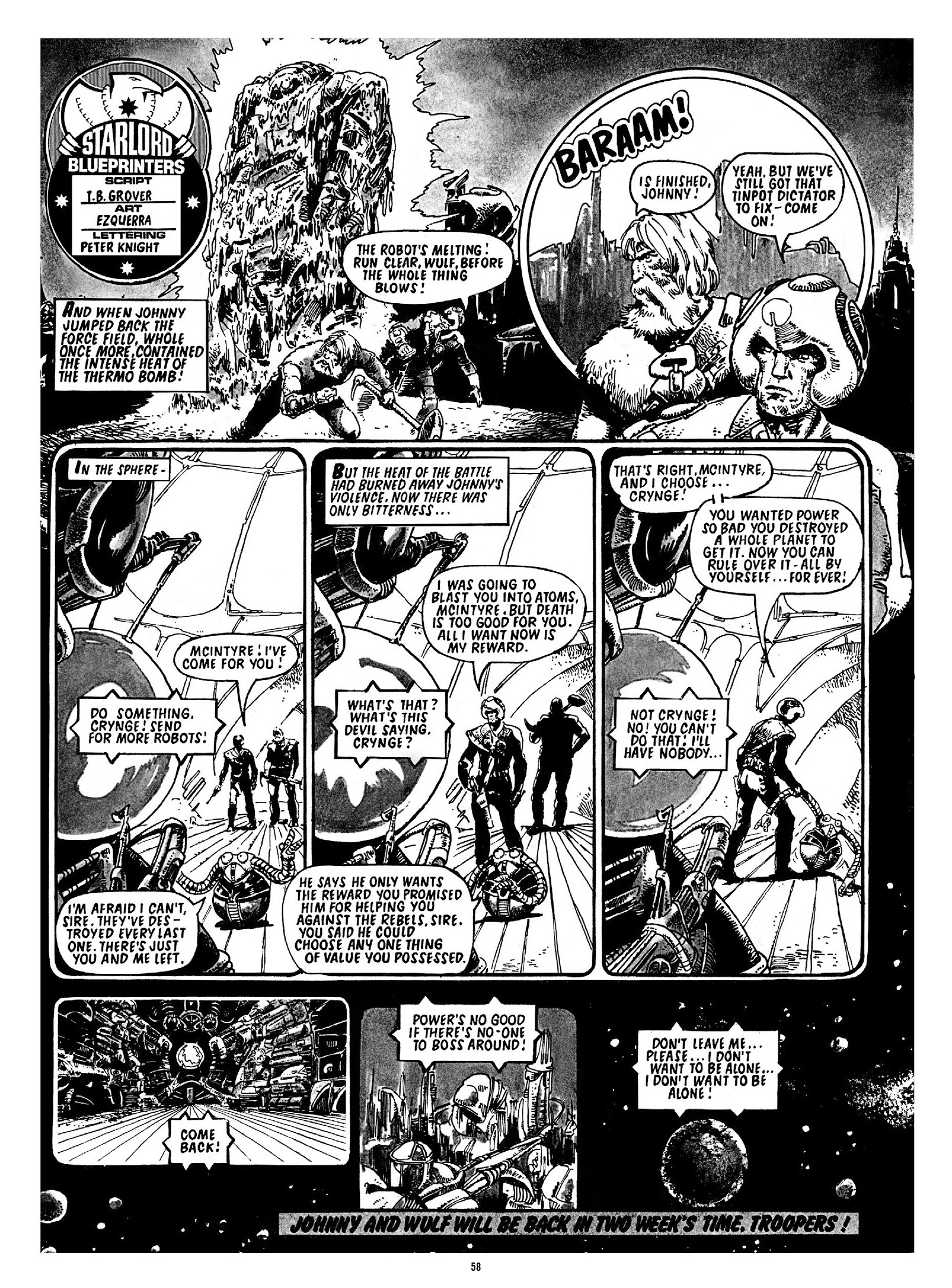 Read online Strontium Dog Search and Destroy: The Starlord Years comic -  Issue # TPB - 54
