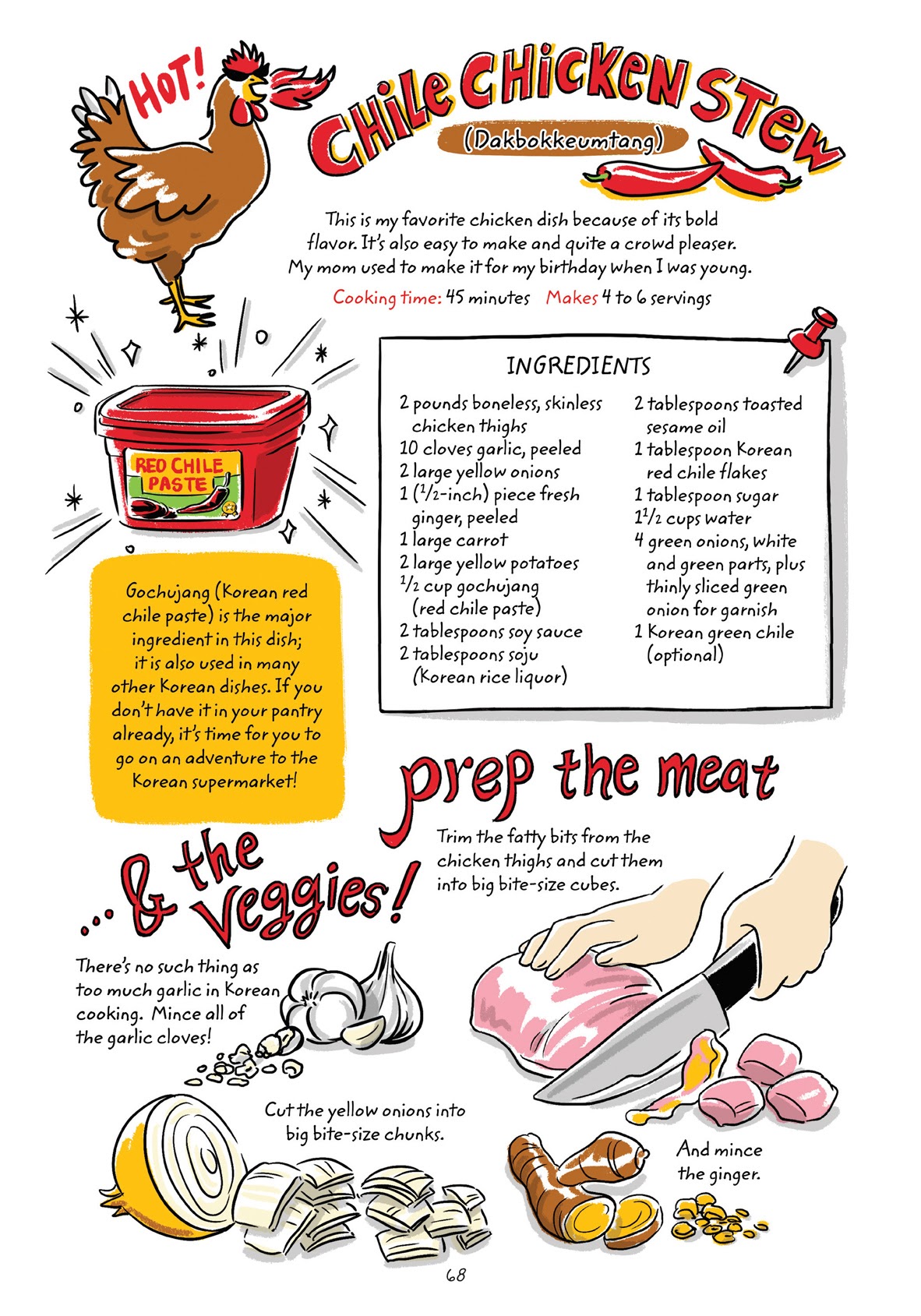 Read online Cook Korean! A Comic Book With Recipes comic -  Issue # TPB (Part 1) - 67