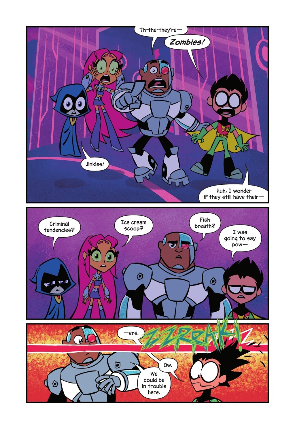 Read online Teen Titans Go! Undead?! comic -  Issue # TPB (Part 1) - 91