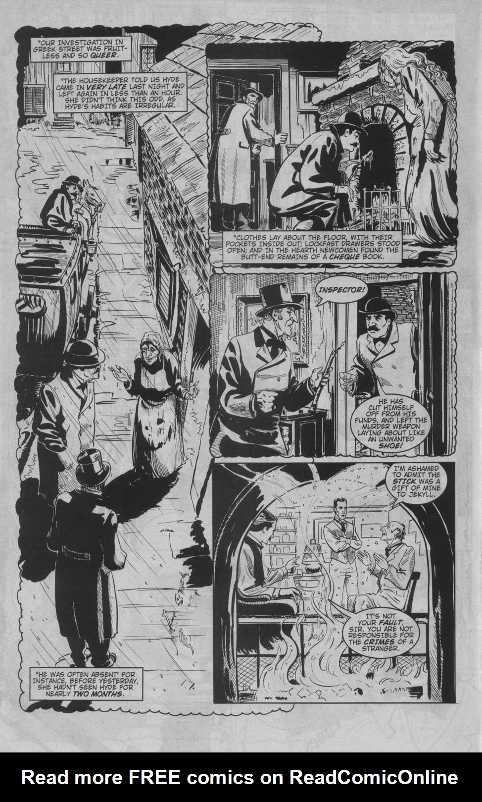 Read online Sherlock Holmes: Dr. Jekyll & Mr. Holmes comic -  Issue # Full - 14