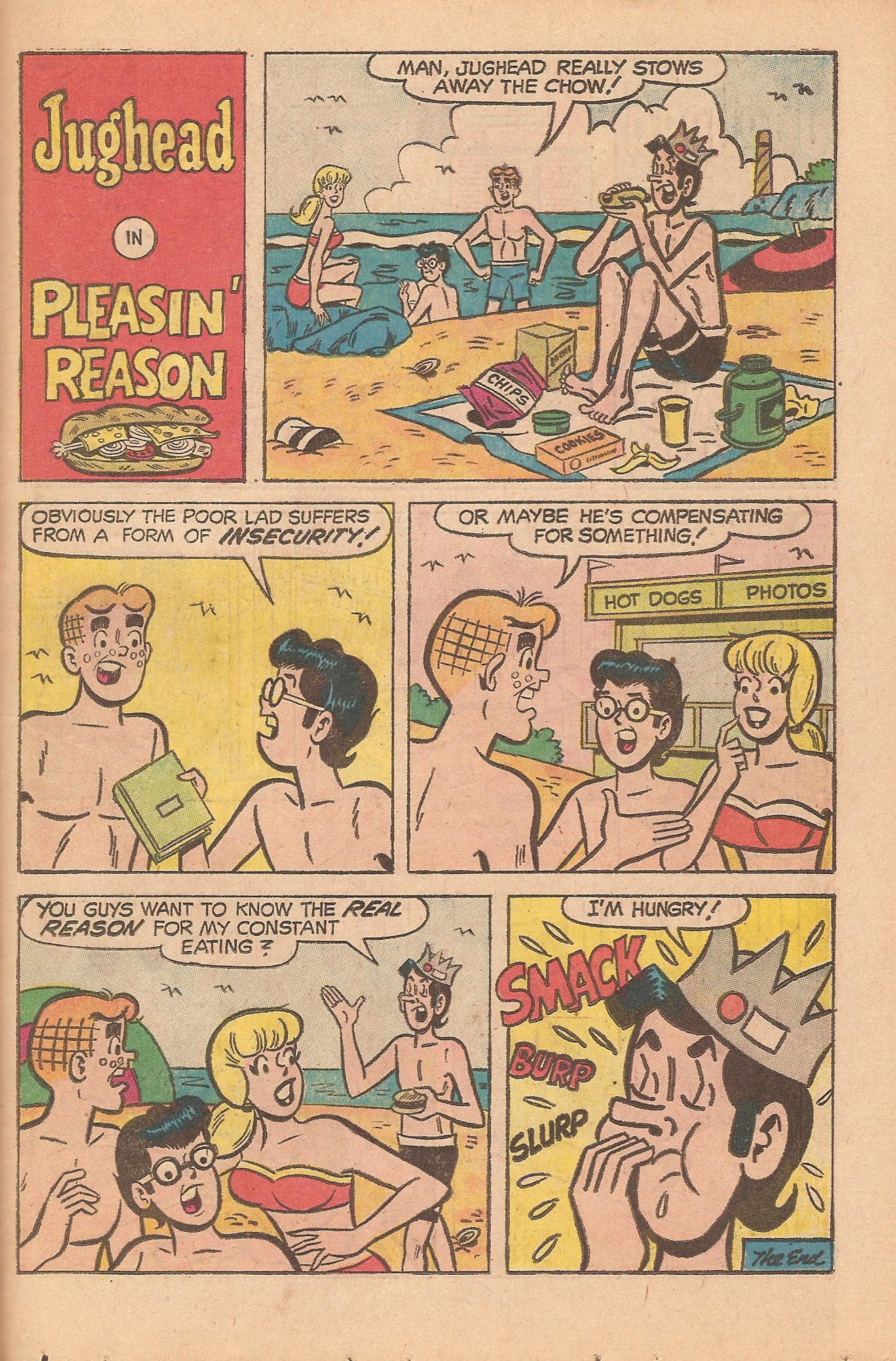 Read online Jughead's Jokes comic -  Issue #35 - 35