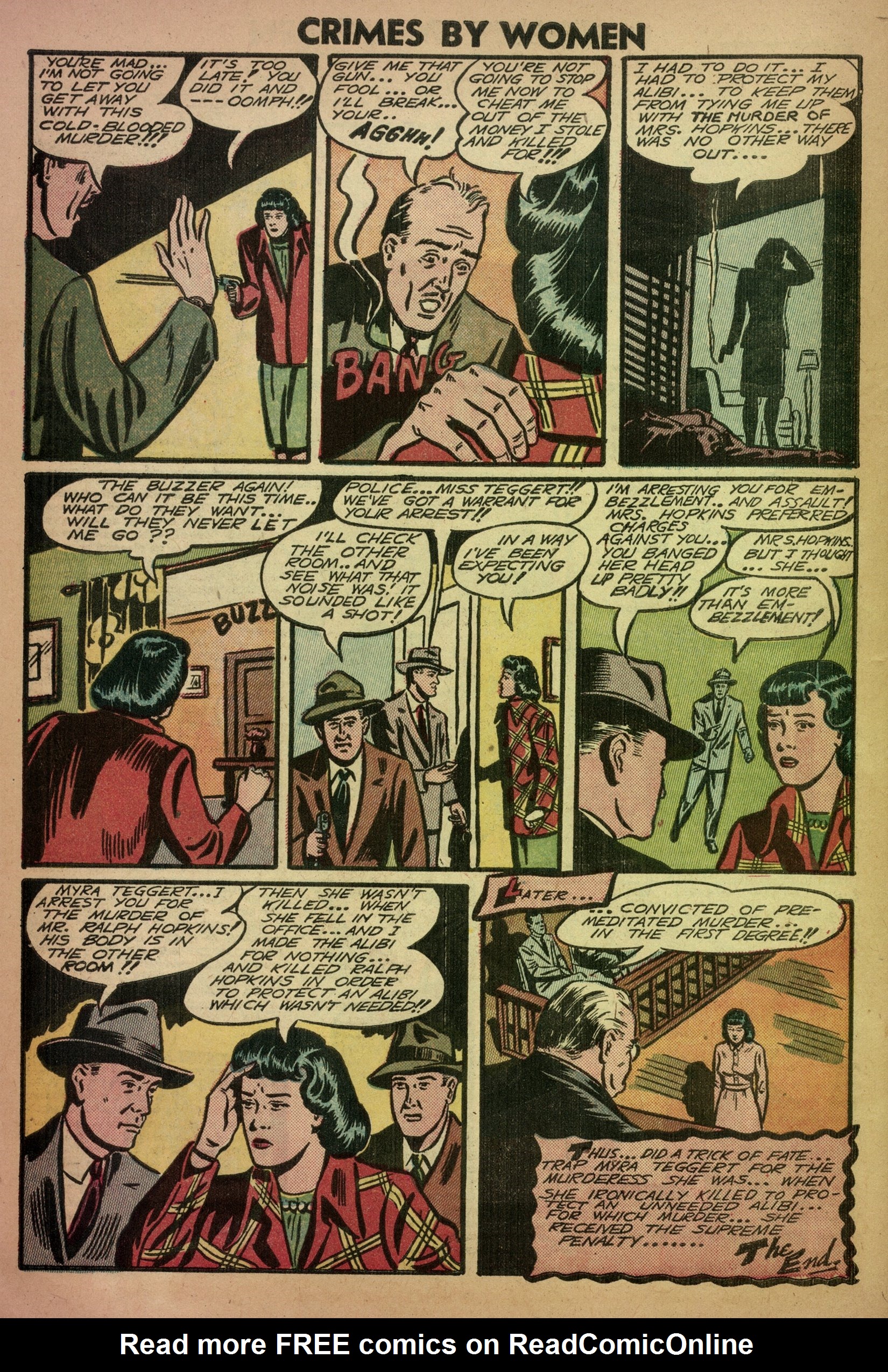 Read online Crimes By Women comic -  Issue #11 - 32