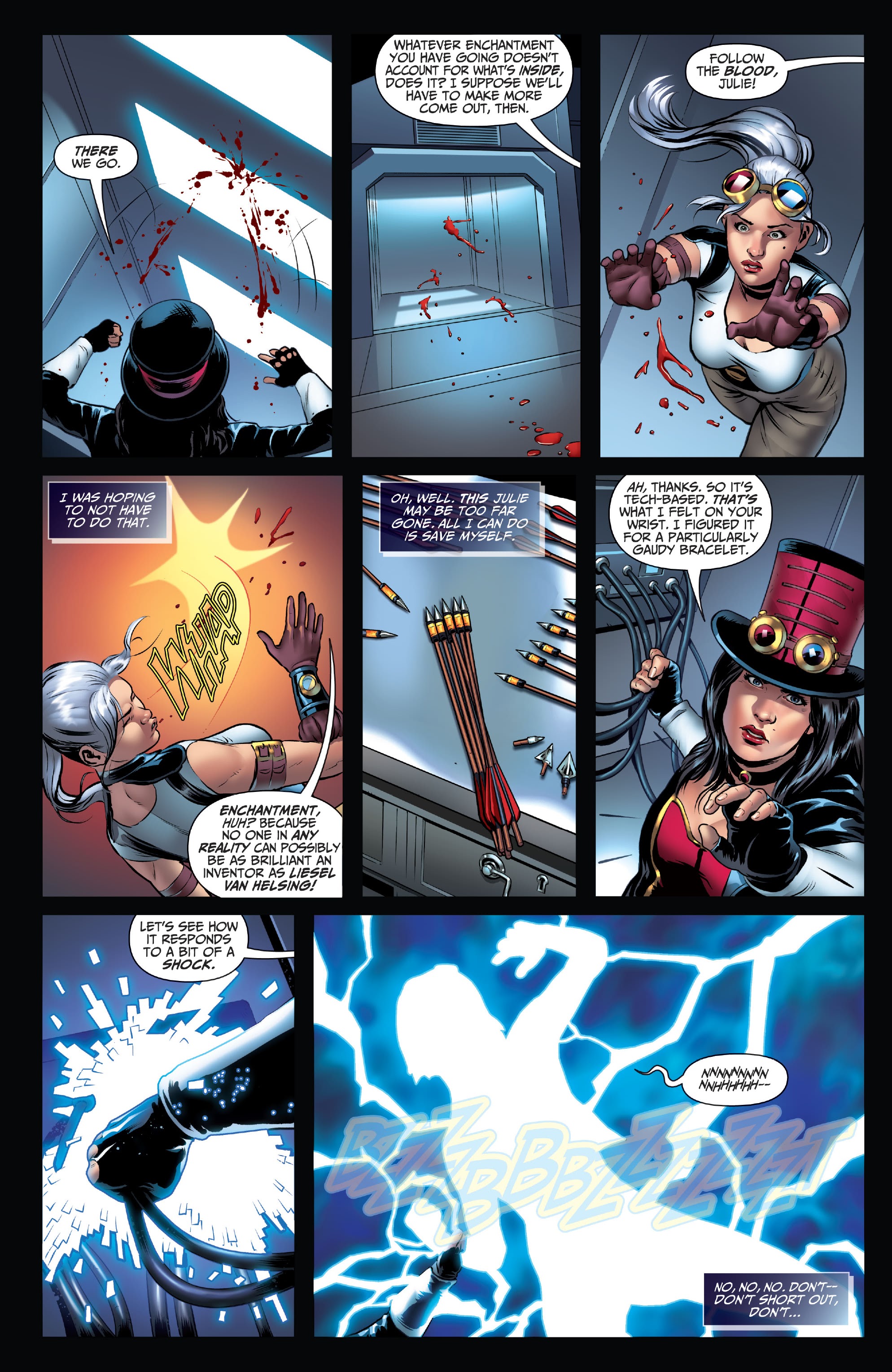 Read online Van Helsing: Invisible Woman comic -  Issue # Full - 24