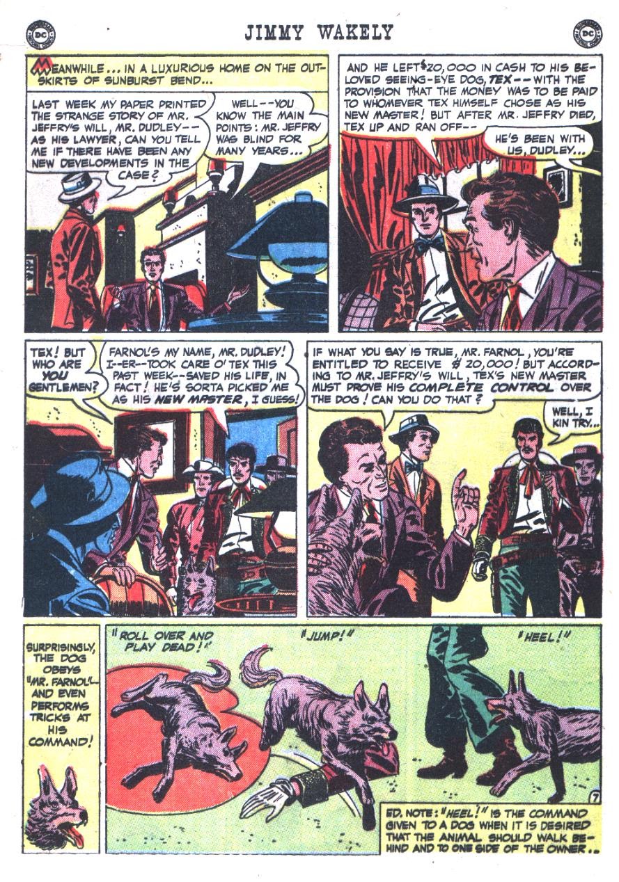 Read online Jimmy Wakely comic -  Issue #7 - 34