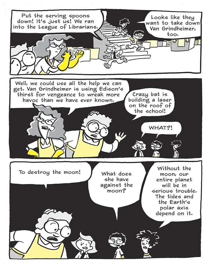 Read online Lunch Lady and the Schoolwide Scuffle comic -  Issue # TPB - 36