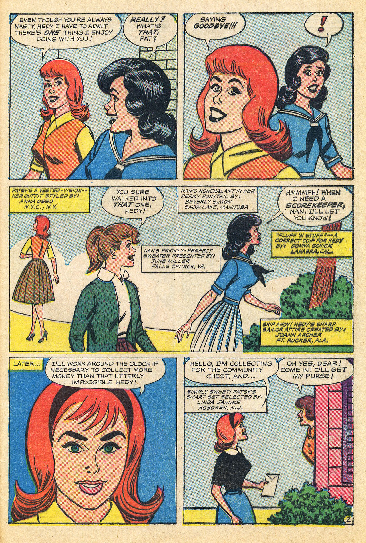 Read online Patsy and Hedy comic -  Issue #92 - 29