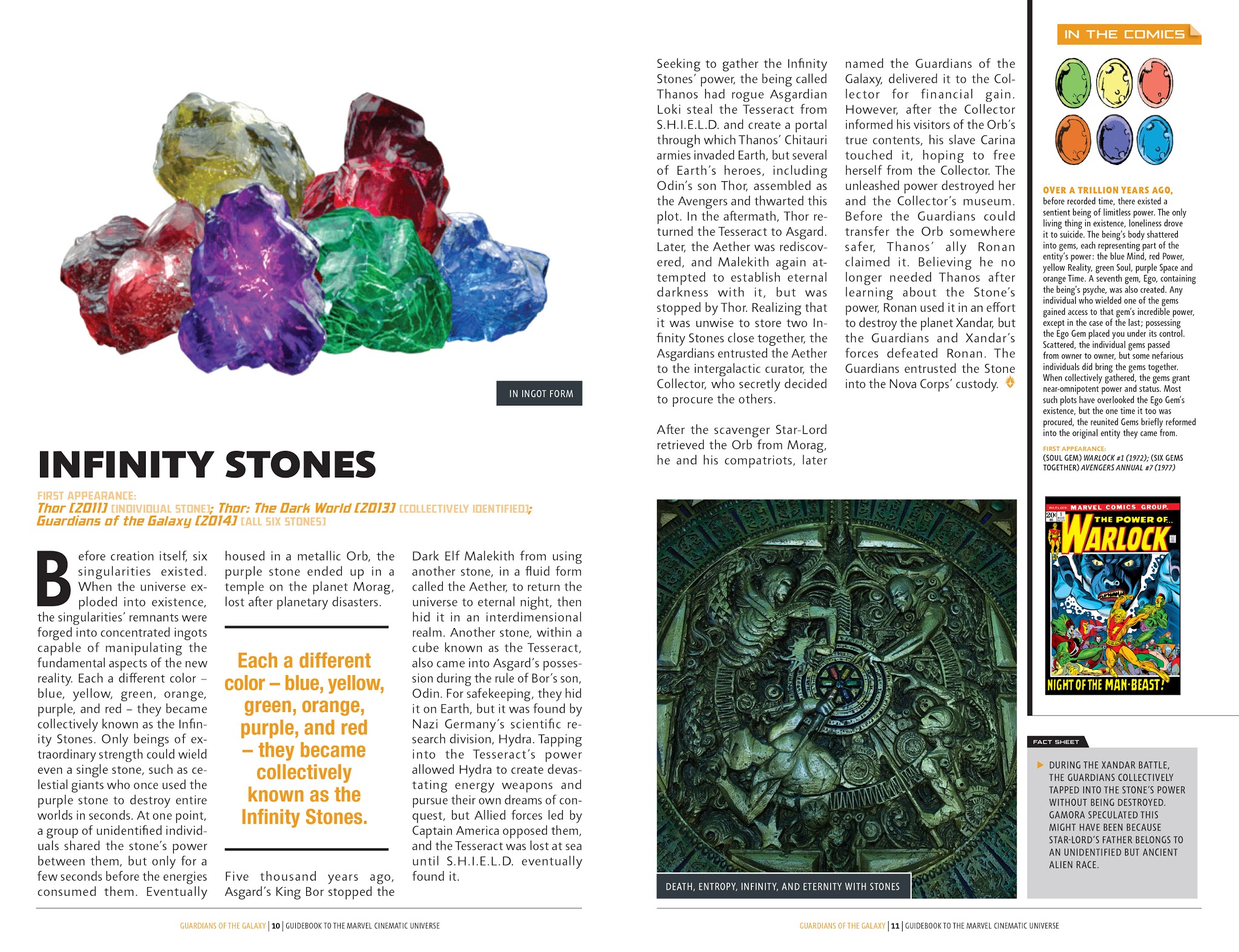 Read online Guidebook to the Marvel Cinematic Universe - Marvel's Guardians of the Galaxy comic -  Issue # Full - 8