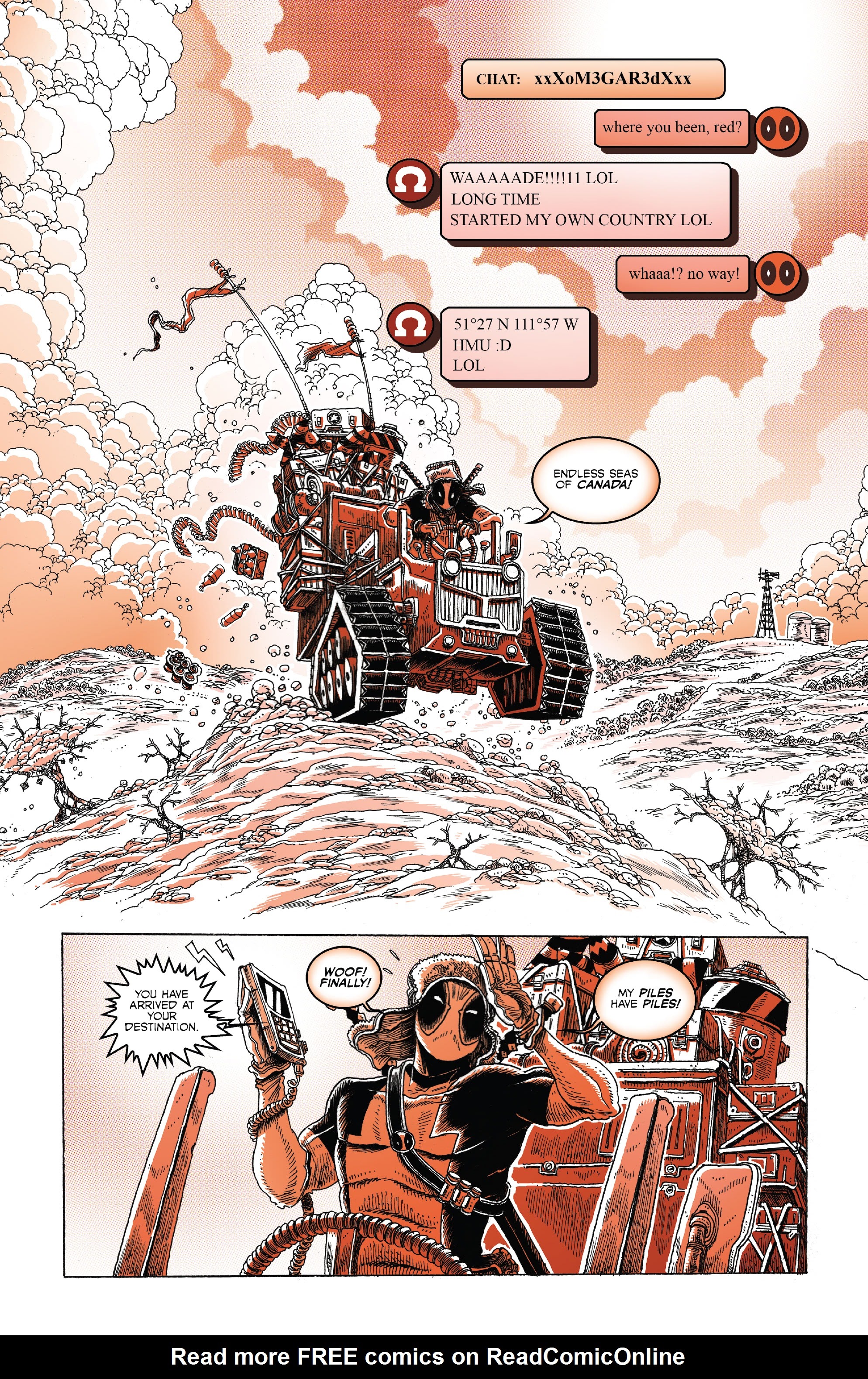 Read online Deadpool: Black, White & Blood comic -  Issue #1 - 22