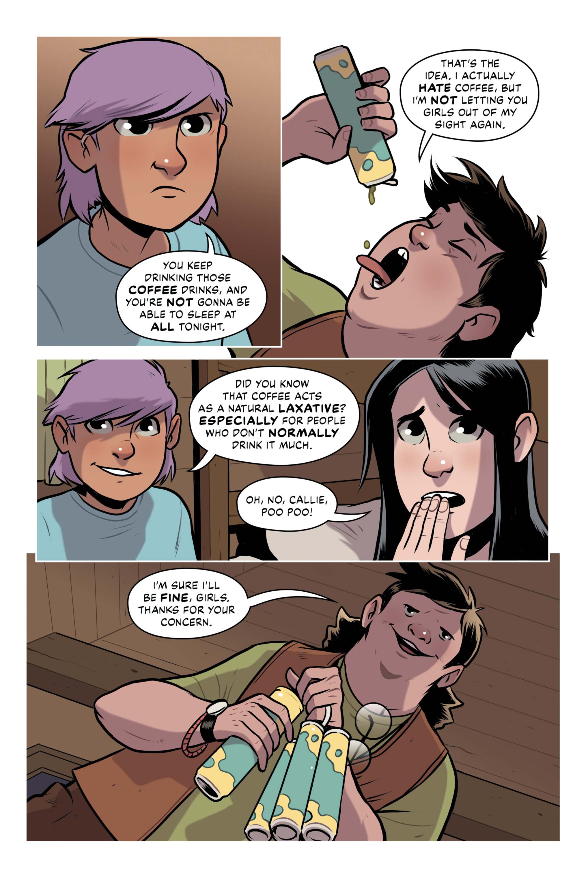 Read online Secrets of Camp Whatever comic -  Issue # TPB 1 (Part 2) - 94