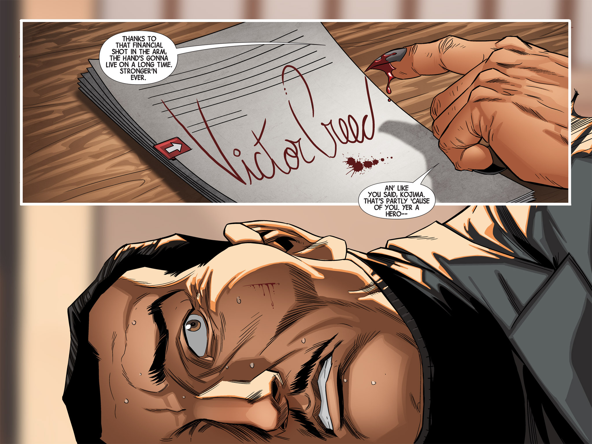 Read online Wolverine: Japan's Most Wanted comic -  Issue #3 - 64